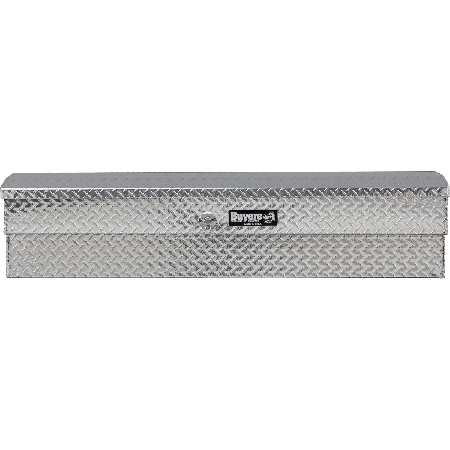 Caja de herramientas para camioneta montada en el lateral de aluminio con patrón en diamante de 70 pulgadas x 16 pulgadas x 13 pulgadas 1713030