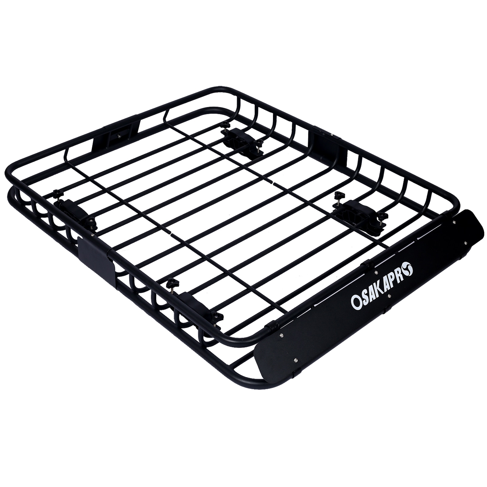 Canasta de Carga para Techo de Acero de 42 Pulgadas de Largo x 36 Pulgadas de Ancho x 5 Pulgadas de Alto ZX-5X9W2