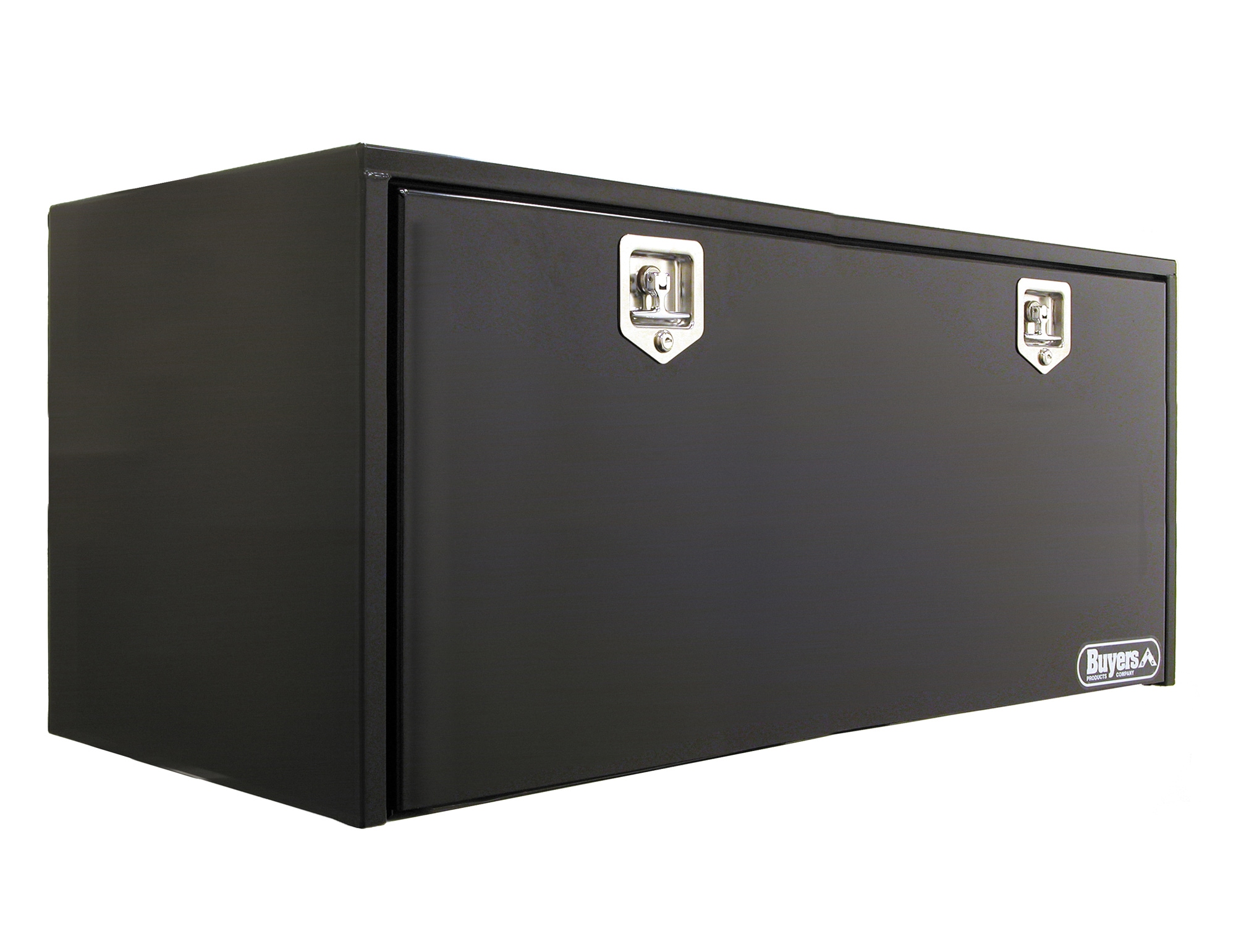 Caja de herramientas para camión bajo de acero negro de 60 pulgadas x 24 pulgadas x 24 pulgadas de Buyers Products 1704315