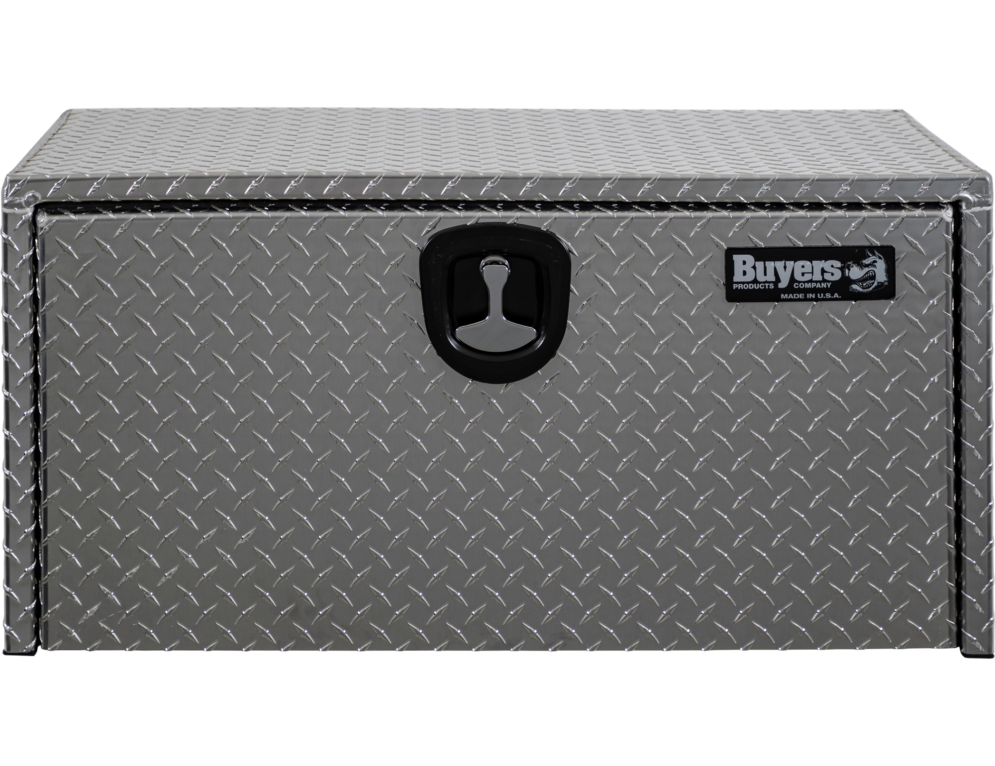 Caja de herramientas para camión bajo de aluminio con relieve de diamante de 30 pulgadas x 12 pulgadas x 14 pulgadas de Buyers Products