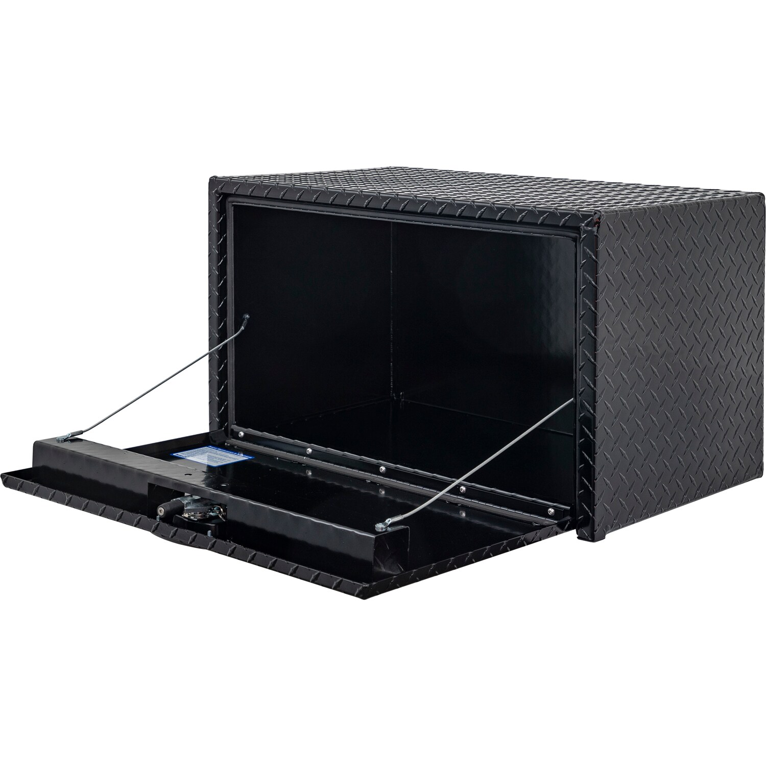 Caja de herramientas para camión de aluminio con diseño de diamante negro de 31 pulgadas x 14.5 pulgadas x 12.5 pulgadas de Buyers Products