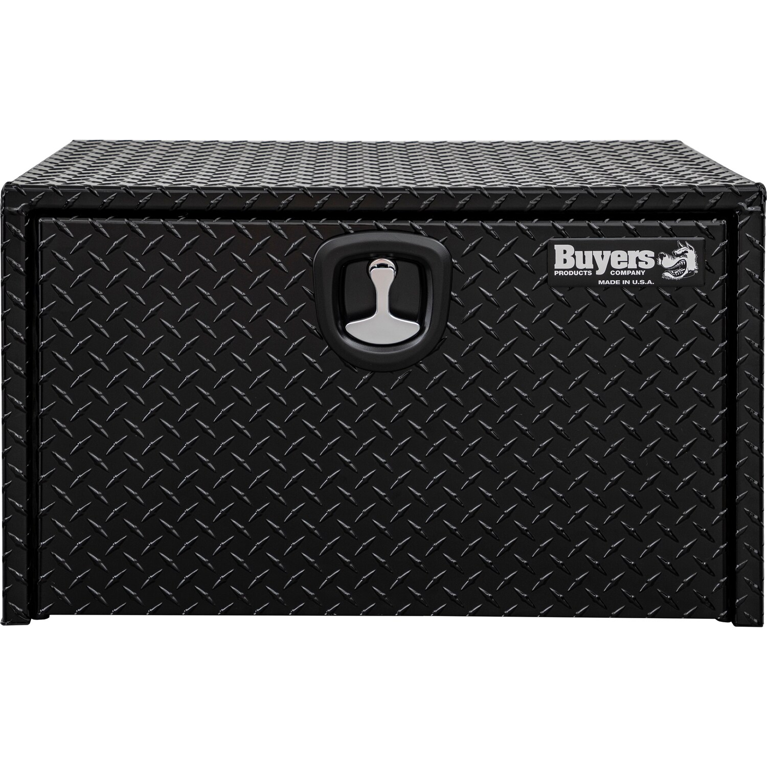 Caja de herramientas para camión de aluminio con diseño de diamante negro de 31 pulgadas x 14.5 pulgadas x 12.5 pulgadas de Buyers Products