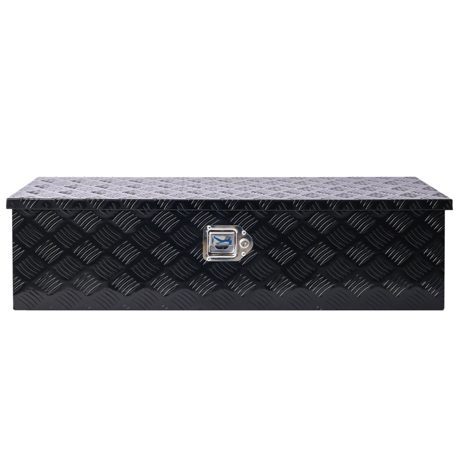 Caja de herramientas negra de aluminio para camioneta bajo el cuerpo Maocao Hoom de 39 pulgadas x 13 pulgadas x 10.2 pulgadas BH81855.