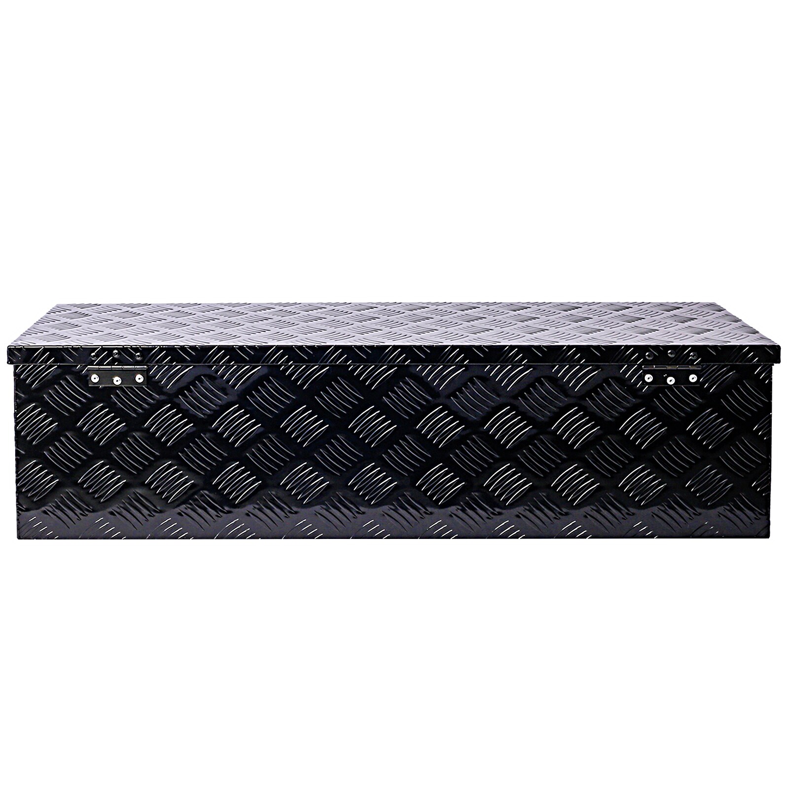 Caja de herramientas negra de aluminio para camioneta bajo el cuerpo Maocao Hoom de 39 pulgadas x 13 pulgadas x 10.2 pulgadas BH81855.