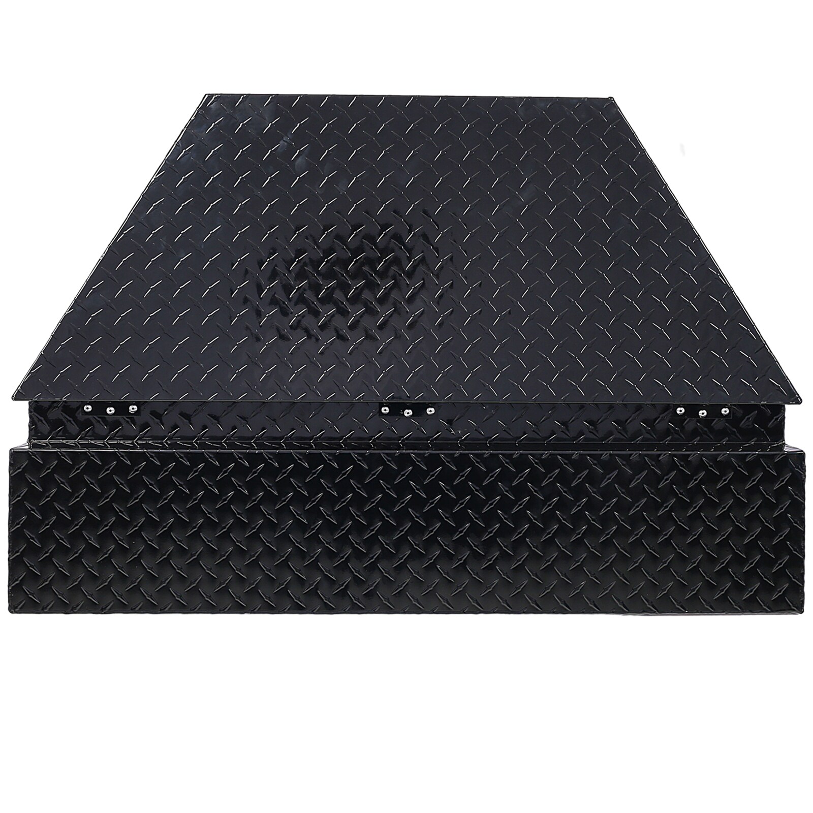 Caja de herramientas para camioneta debajo del cuerpo de aluminio negro Maocao Hoom 39 pulgadas x 16.5 pulgadas x 11.8 pulgadas BH81851