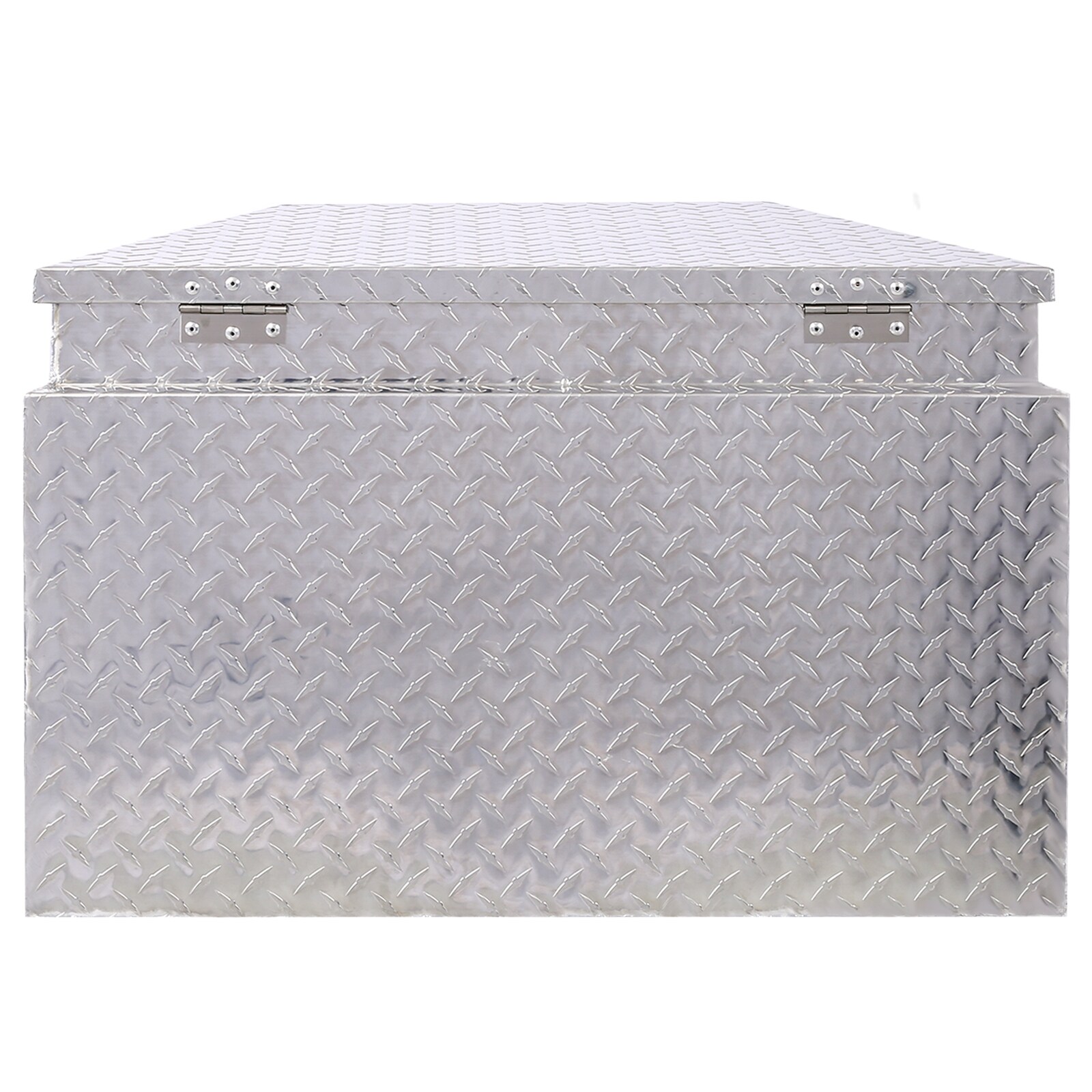 Caja de herramientas para camioneta de aluminio plateado Maocao Hoom de 29 pulgadas x 16.5 pulgadas x 18.5 pulgadas