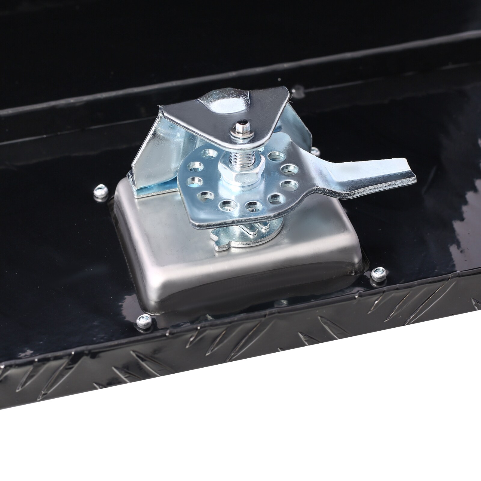 Caja de herramientas para camioneta tipo caja negra de aluminio Maocao Hoom de 24 pulgadas x 17.3 pulgadas x 17.7 pulgadas BH81857