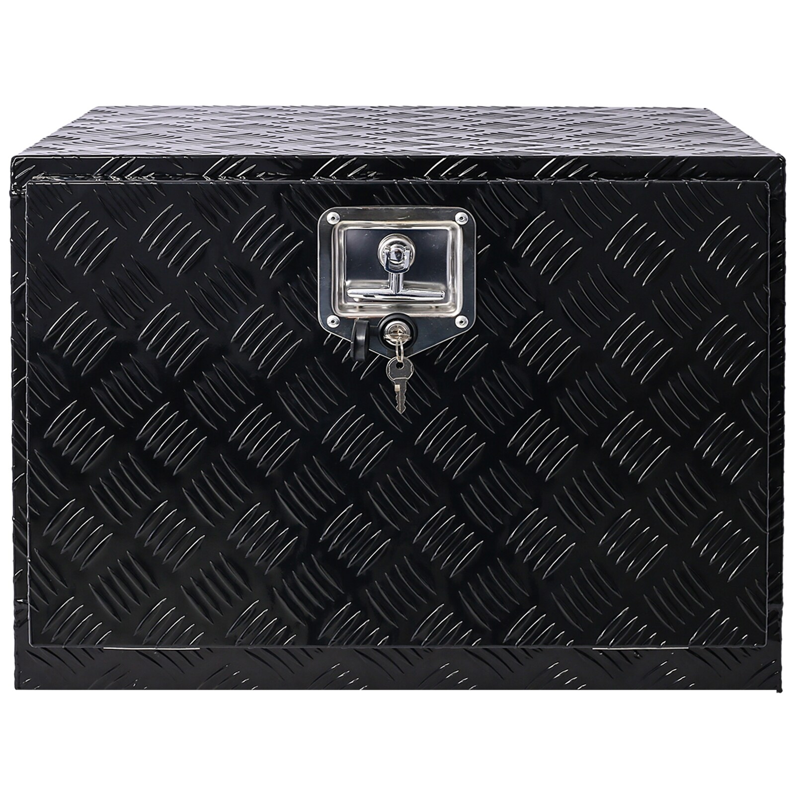 Caja de herramientas para camioneta tipo caja negra de aluminio Maocao Hoom de 24 pulgadas x 17.3 pulgadas x 17.7 pulgadas BH81857