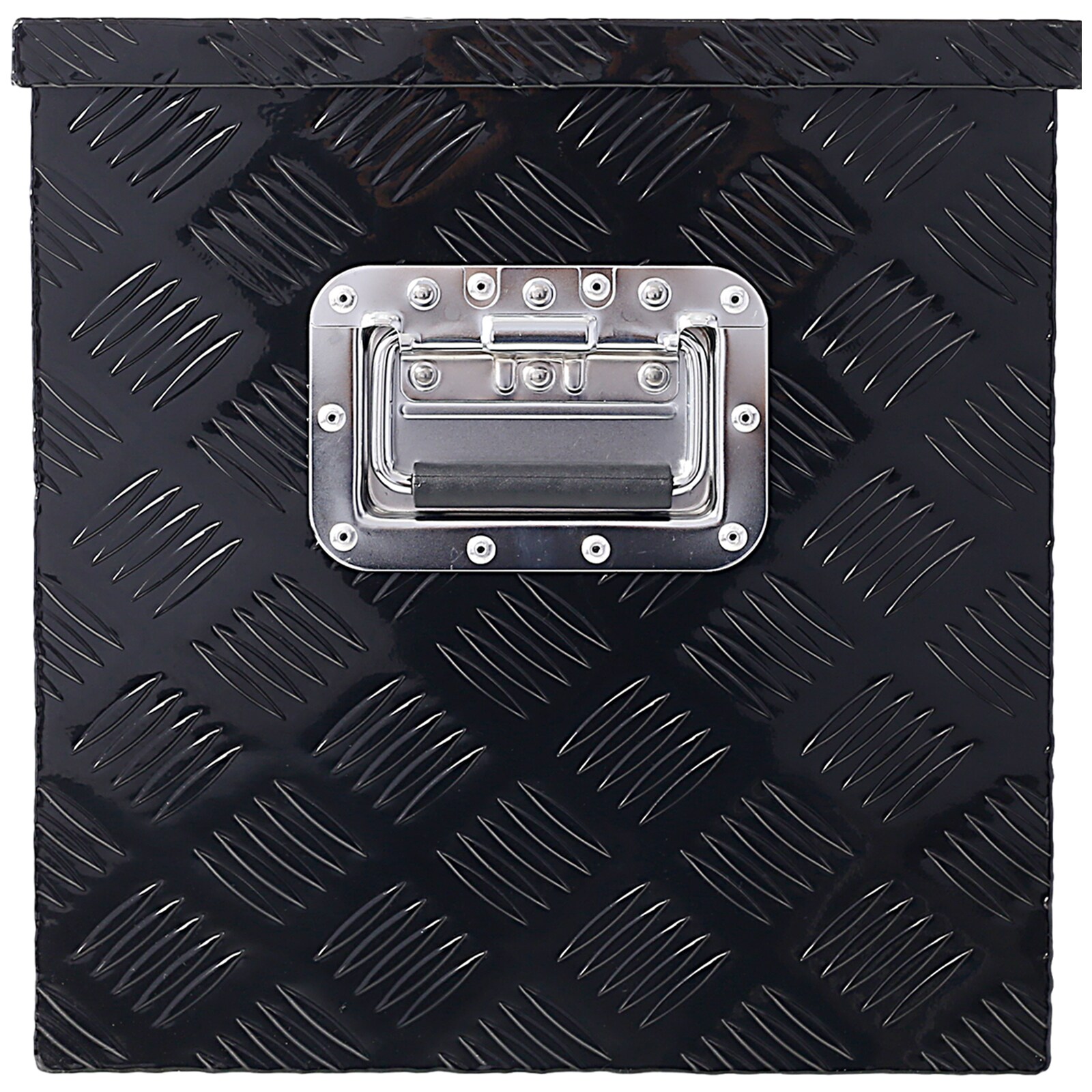 Caja de herramientas para camión de aluminio negro Maocao Hoom de 48 pulgadas x 15 pulgadas x 15 pulgadas BH81853