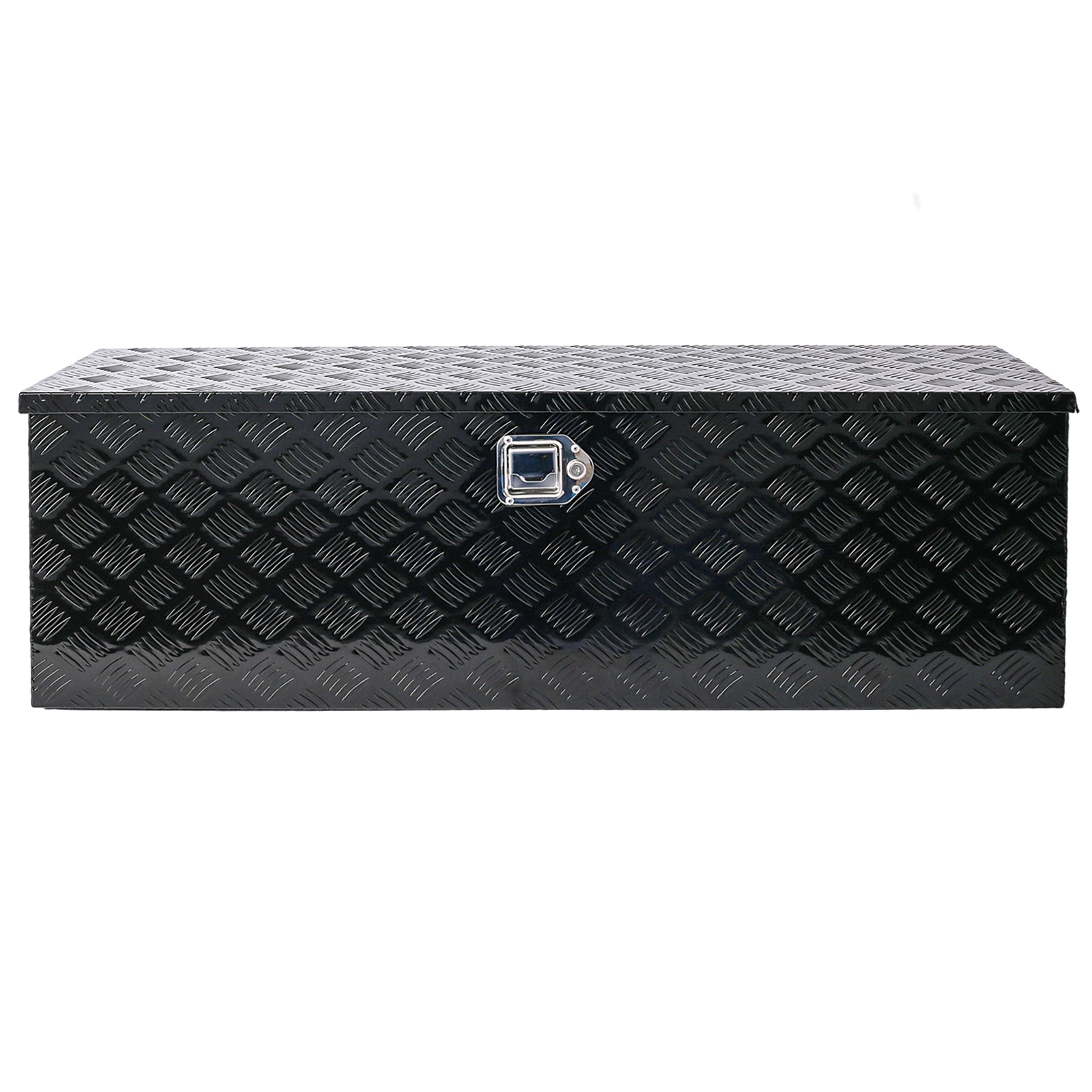 Caja de herramientas para camión de aluminio negro Maocao Hoom de 48 pulgadas x 15 pulgadas x 15 pulgadas BH81853