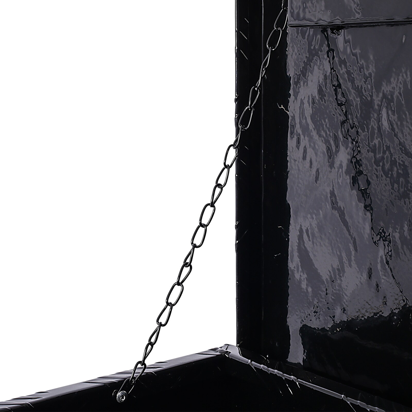 Caja de herramientas para camión de aluminio negro Maocao Hoom de 48 pulgadas x 15 pulgadas x 15 pulgadas BH81853