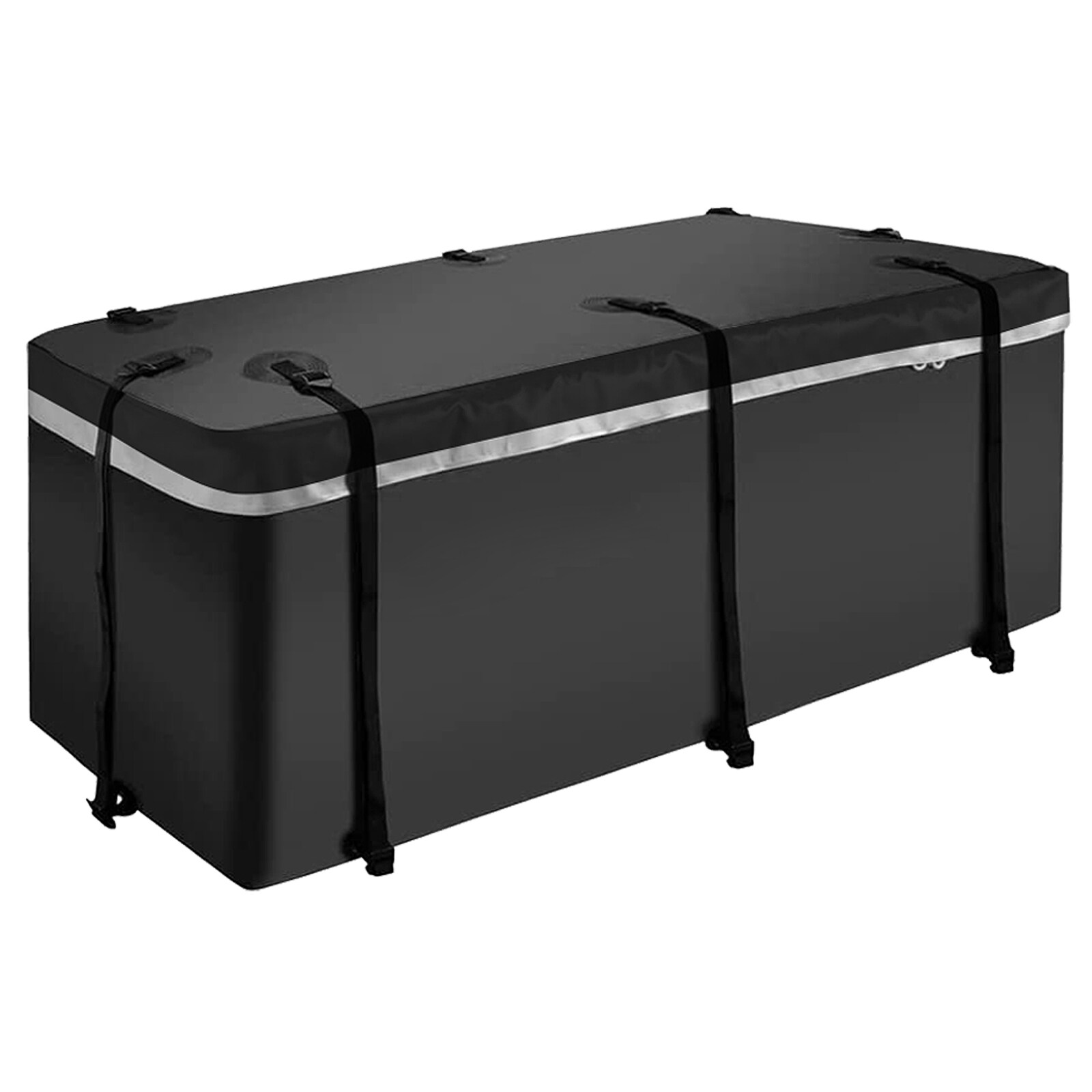 Canasta de carga para remolque de acero Maocao Hoom de 61 pulgadas de largo x 21 pulgadas de ancho x 6 pulgadas de alto FZ59175