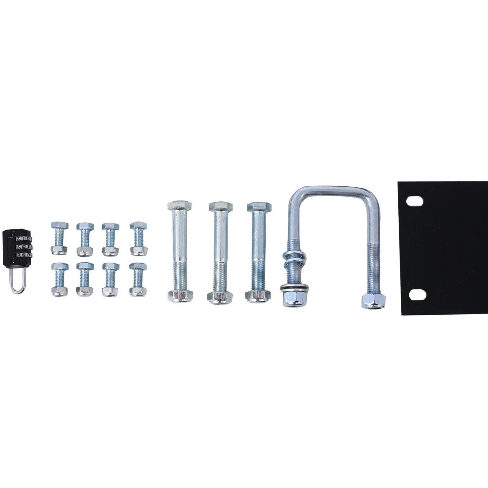 Canasta de carga para remolque de acero Maocao Hoom de 61 pulgadas de largo x 21 pulgadas de ancho x 6 pulgadas de alto FZ59175