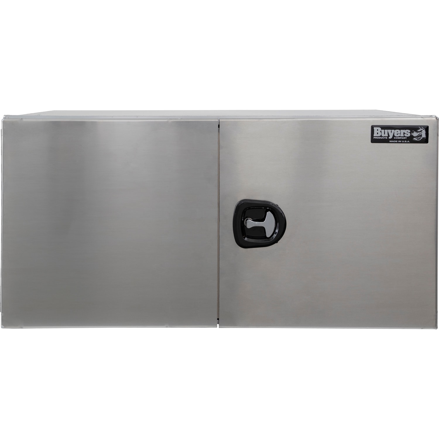 Caja de herramientas de aluminio liso para camiones debajo del chasis de 48 pulgadas x 24 pulgadas x 24 pulgadas de Buyers Products