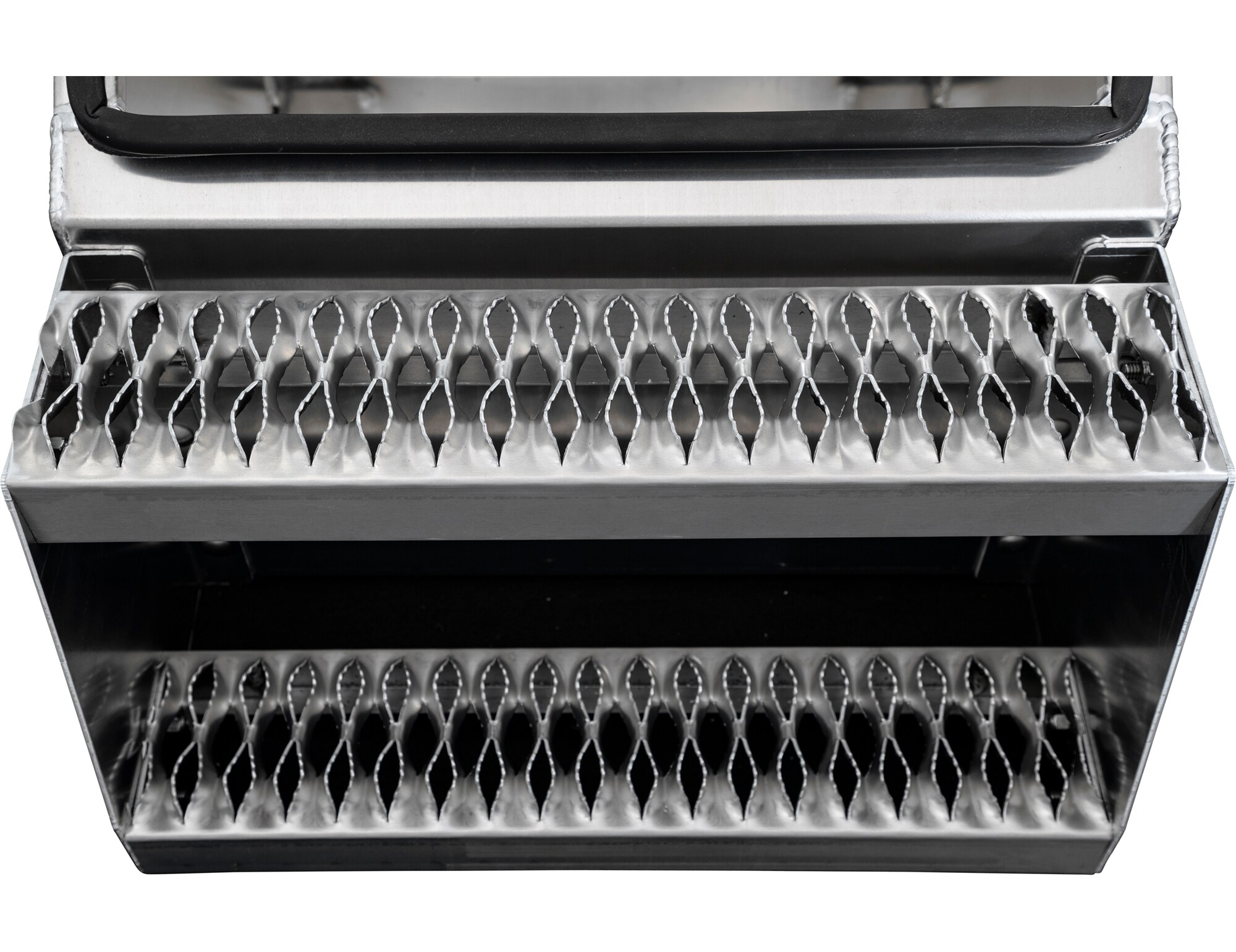 Caja de herramientas para camión de aluminio liso de 22.3 pulgadas x 28.5 pulgadas x 23.3 pulgadas de Buyers Products