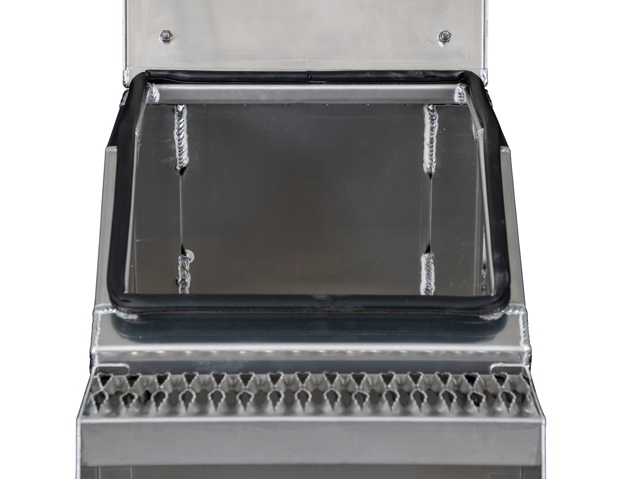 Caja de herramientas para camión de aluminio liso de 18.3 pulgadas x 28.5 pulgadas x 23.3 pulgadas de Buyers Products