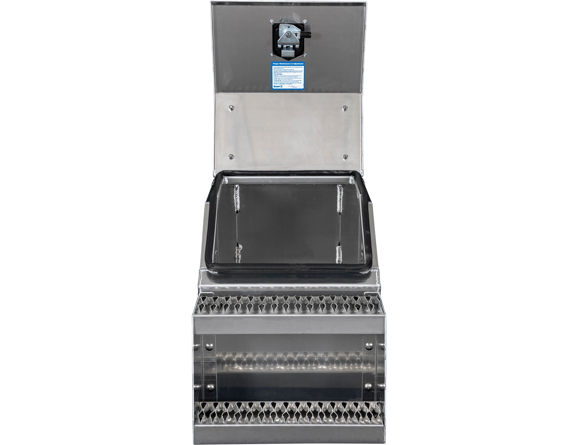 Caja de herramientas para camión de aluminio liso de 18.3 pulgadas x 28.5 pulgadas x 23.3 pulgadas de Buyers Products