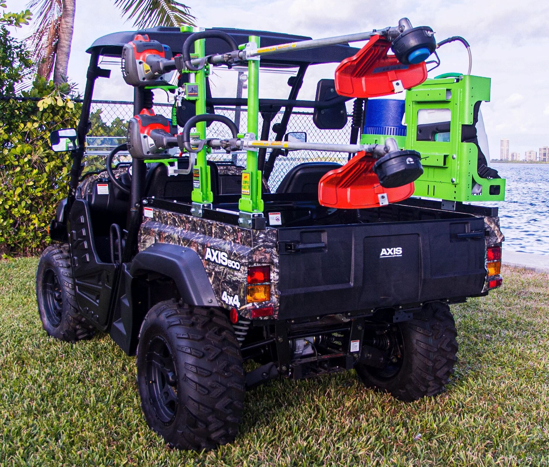 Kit de montaje para parrilla de acero de 50 pulgadas Axis 500 de GREEN TOUCH INDUSTRIES (Incluye Hardware) RD104