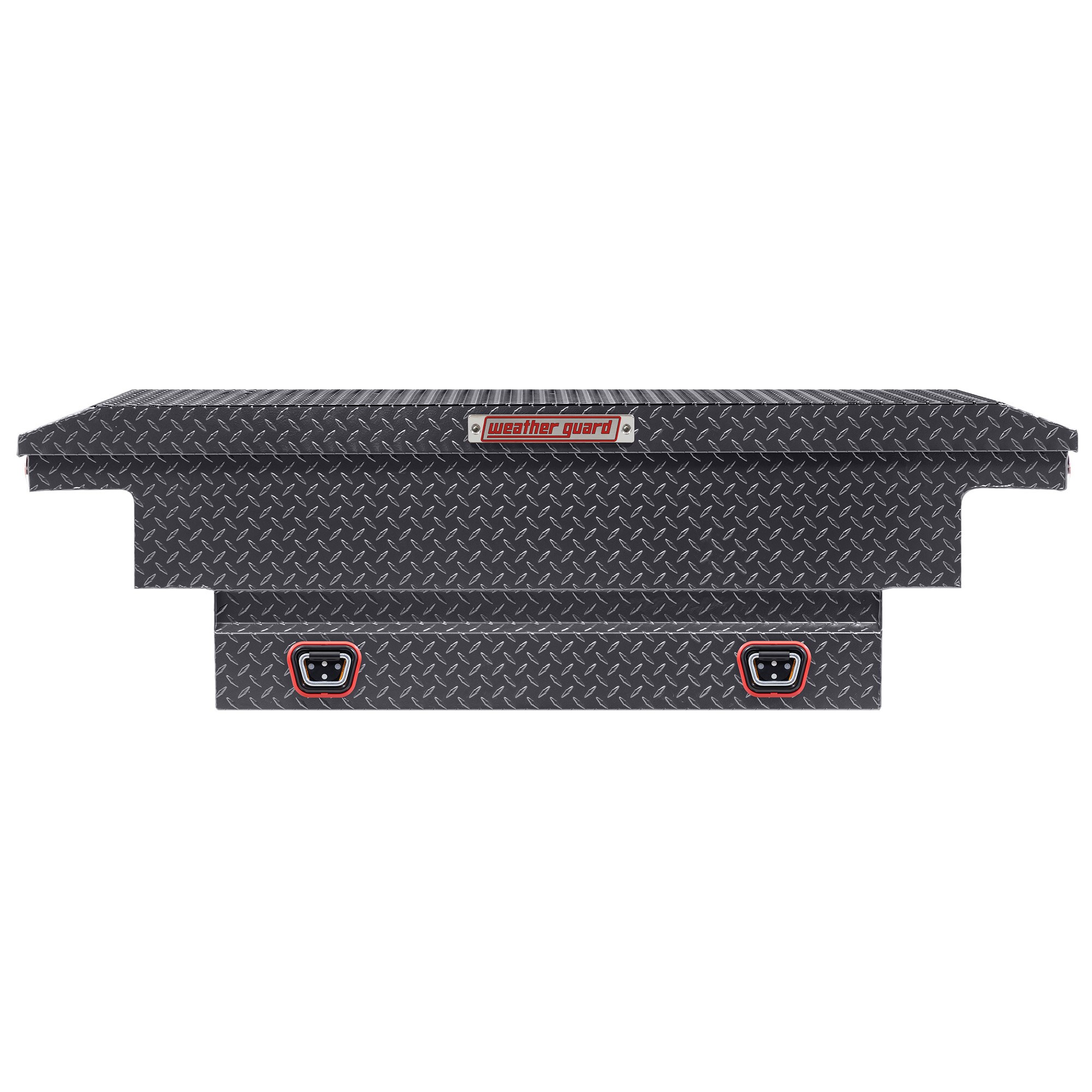 Caja de herramientas para camioneta cruzada de aluminio gris metálico Weather Guard de 62 pulgadas x 20 pulgadas x 18 pulgadas 131-6-04