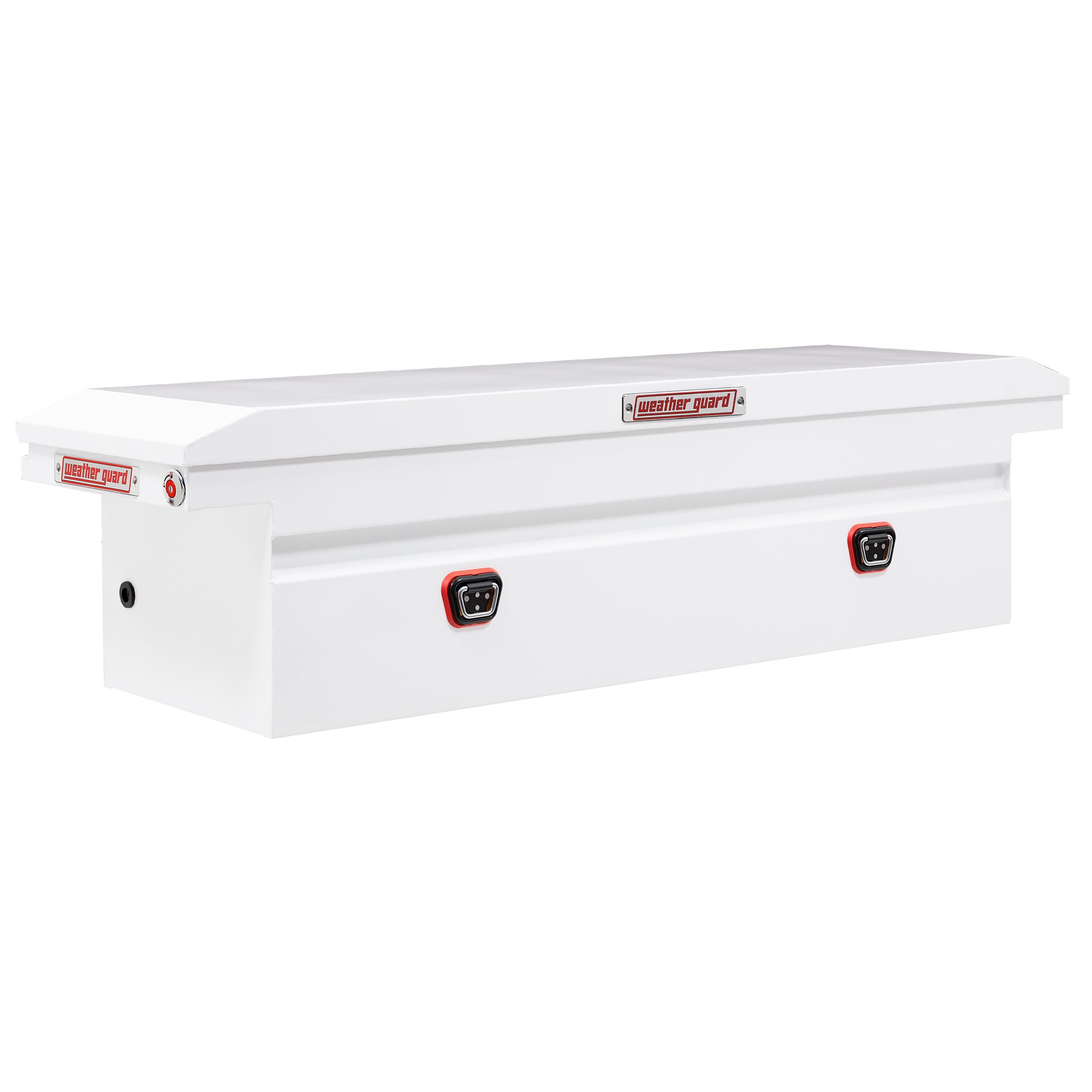 Caja de herramientas para camioneta tipo crossover de acero blanco Weather Guard de 72 pulgadas x 20 pulgadas x 18 pulgadas 120-3-04