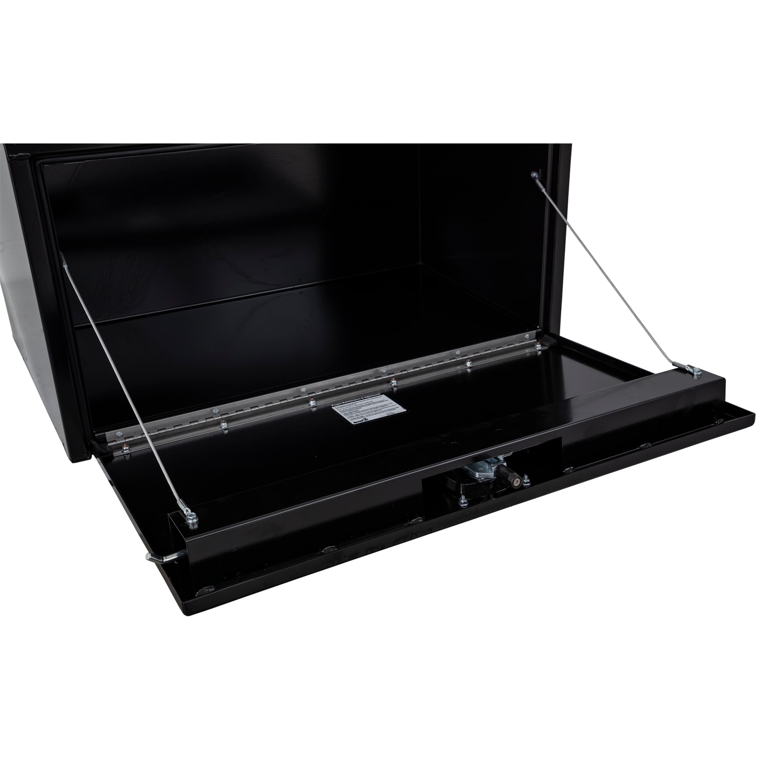 Caja de herramientas para camión de acero negro de 30 pulgadas x 24 pulgadas x 24 pulgadas de Productos para Compradores 1734303