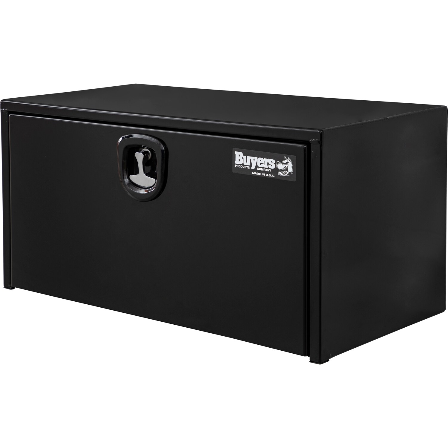 Caja de herramientas para camión de acero negro de 30 pulgadas x 24 pulgadas x 24 pulgadas de Productos para Compradores 1734303