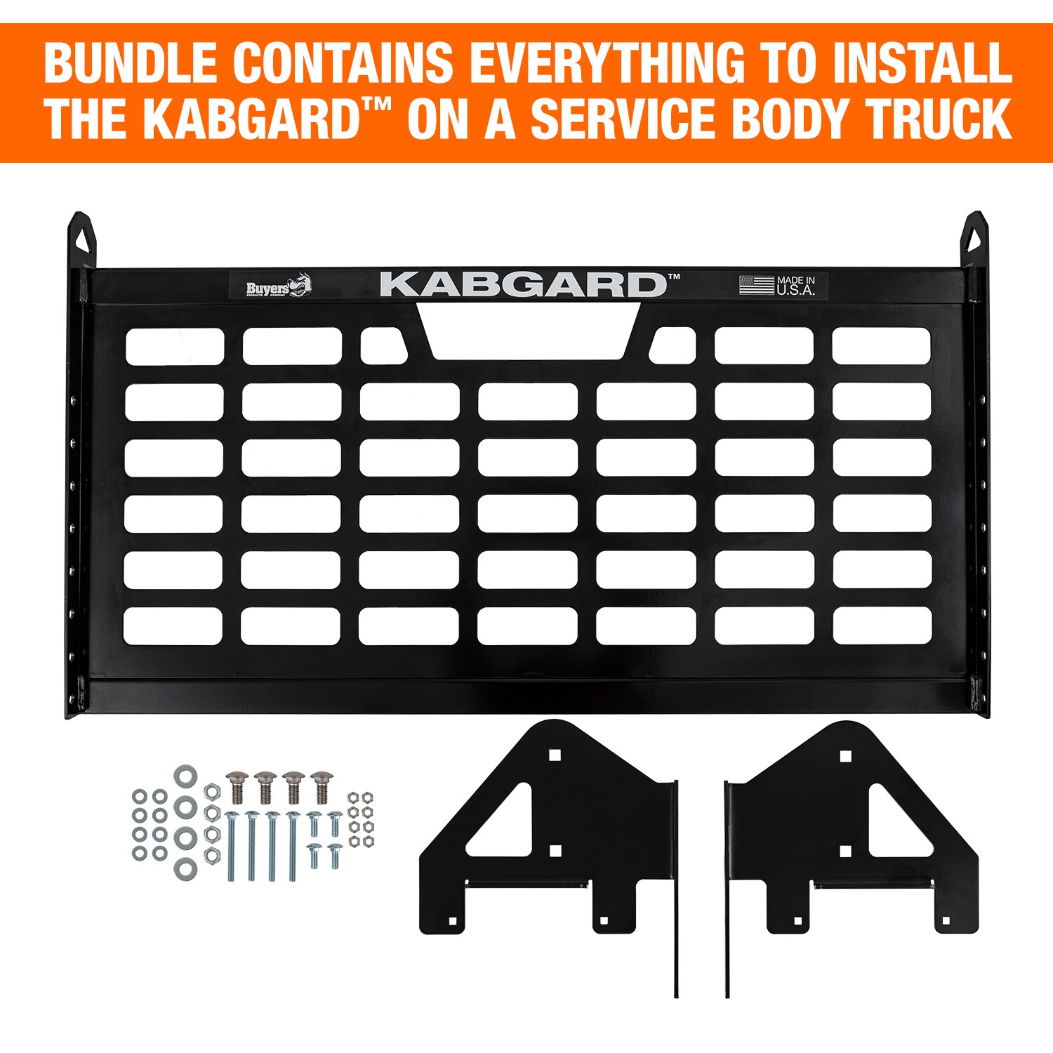 Protección de Cabina de Acero al Carbono Kabgard 5405427B de Buyers Products