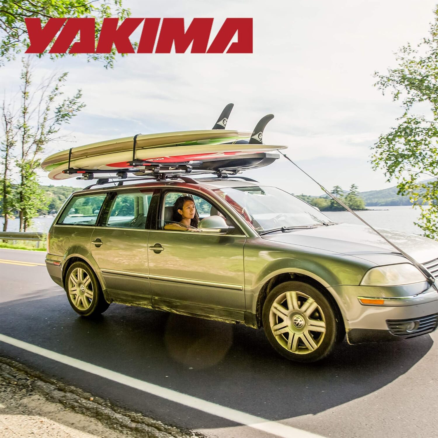 Kit de montaje para portaequipajes de techo de acero de 40 pulgadas de YAKIMA 326291