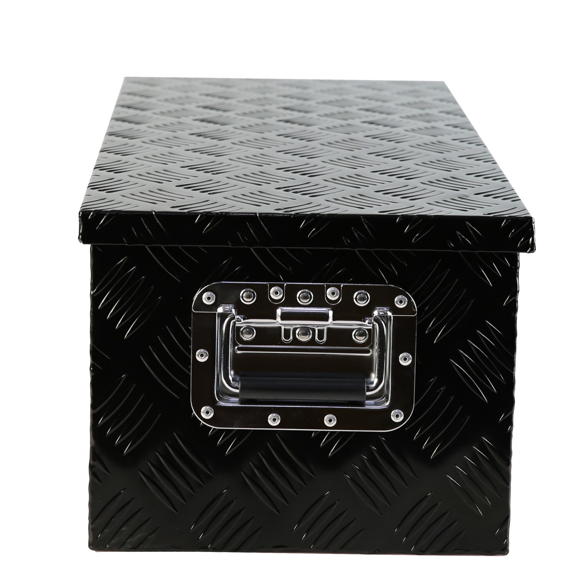 Caja de herramientas lateral para camión de aluminio negro Kahomvis 30.12 pulgadas x 12.81 pulgadas x 10.43 pulgadas YS-QPW1-135