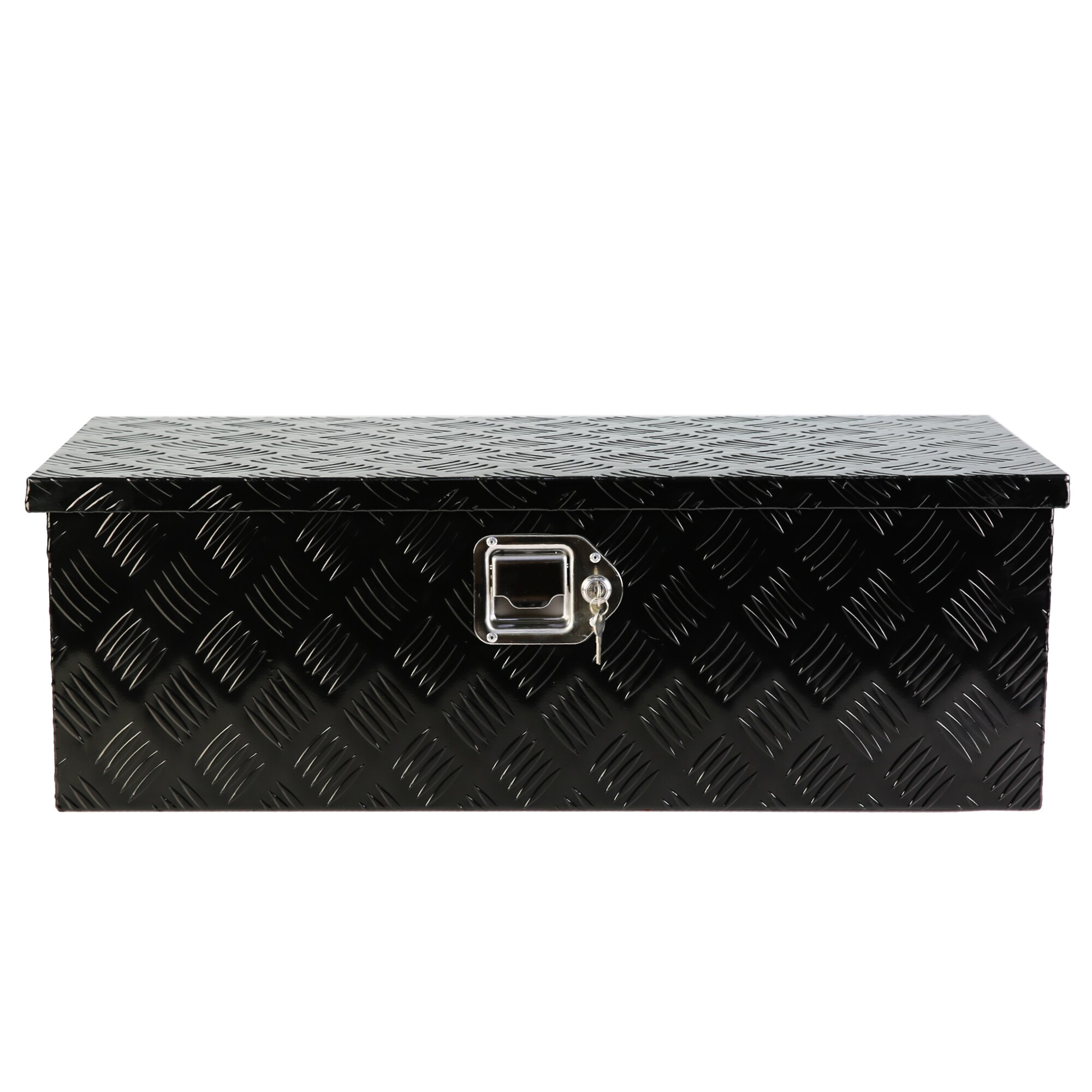 Caja de herramientas lateral para camión de aluminio negro Kahomvis 30.12 pulgadas x 12.81 pulgadas x 10.43 pulgadas YS-QPW1-135