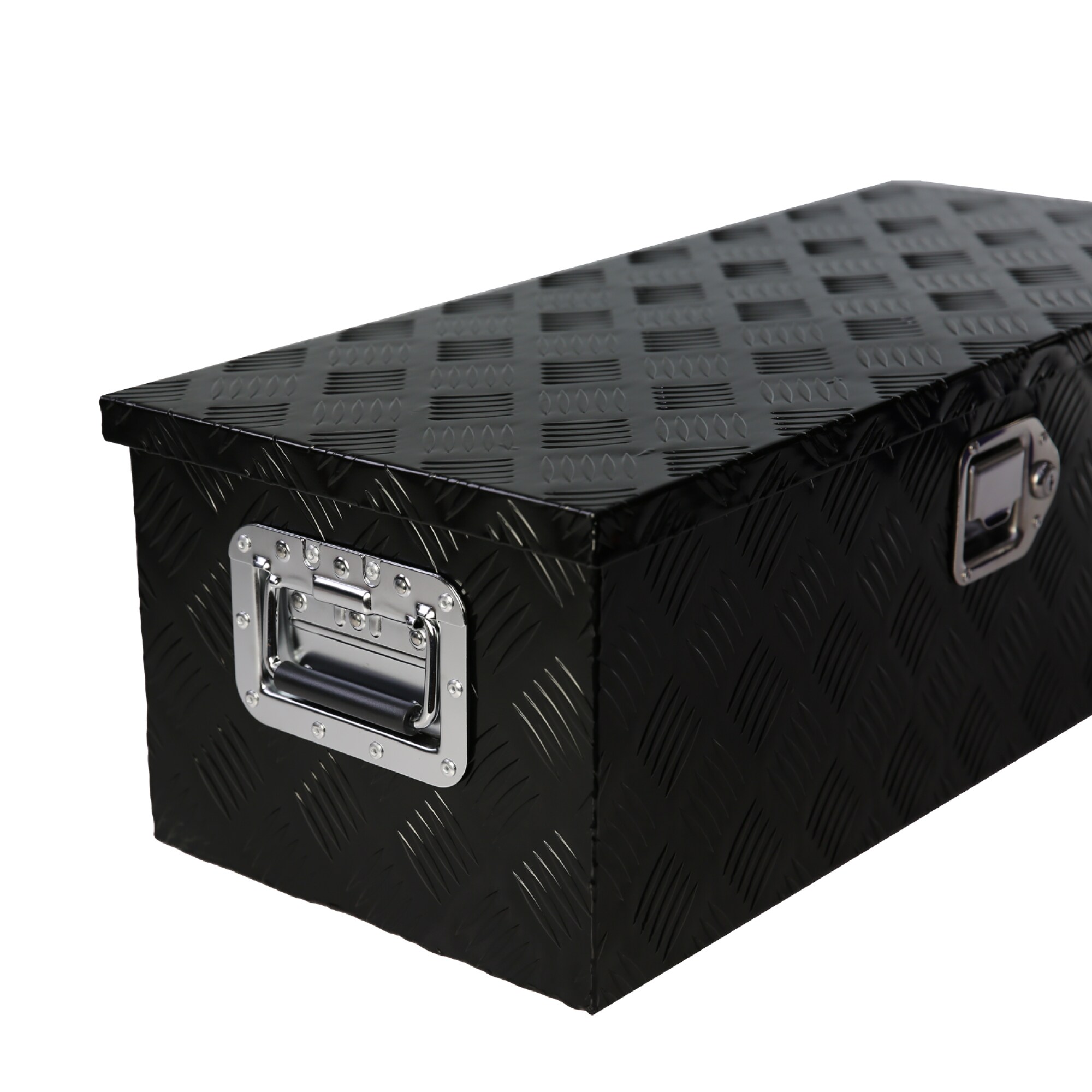 Caja de herramientas lateral para camión de aluminio negro Kahomvis 30.12 pulgadas x 12.81 pulgadas x 10.43 pulgadas YS-QPW1-135