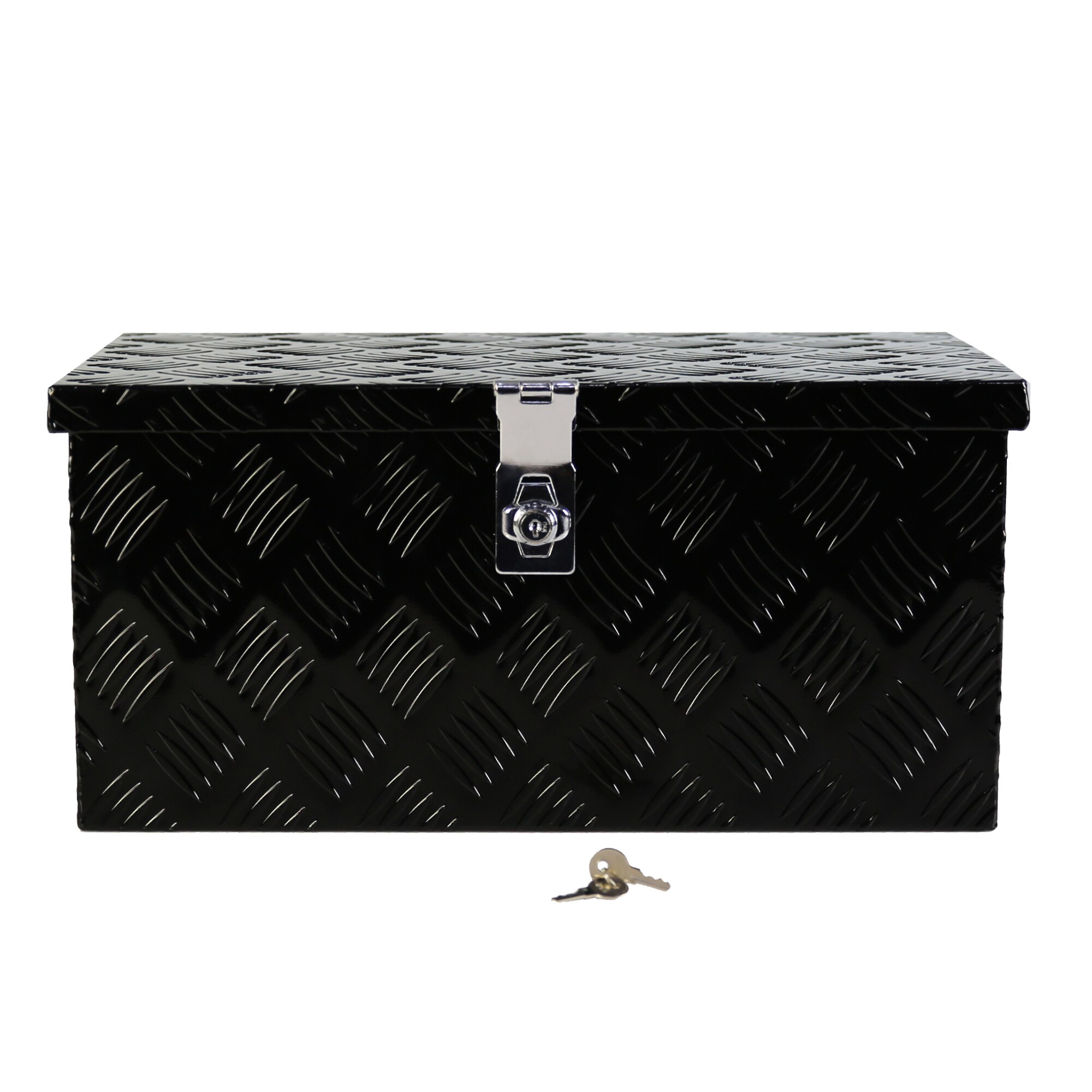 Caja de herramientas lateral negra de aluminio para camión Kahomvis 20.08 pulgadas x 12.81 pulgadas x 9.25 pulgadas YS-QPW1-134