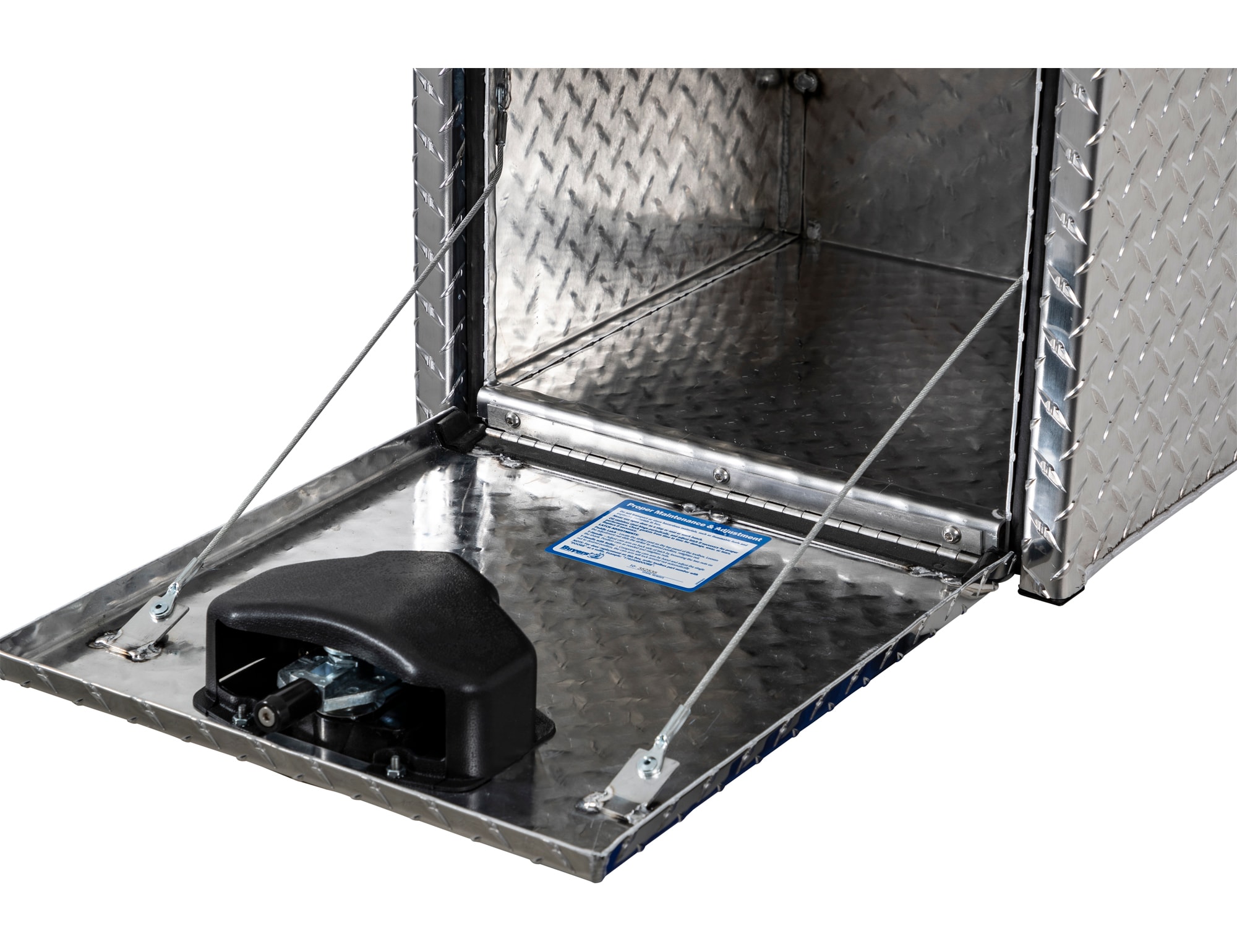 Caja de herramientas de aluminio para camión debajo del cuerpo de 18 pulgadas x 18 pulgadas x 18 pulgadas de Buyers Products