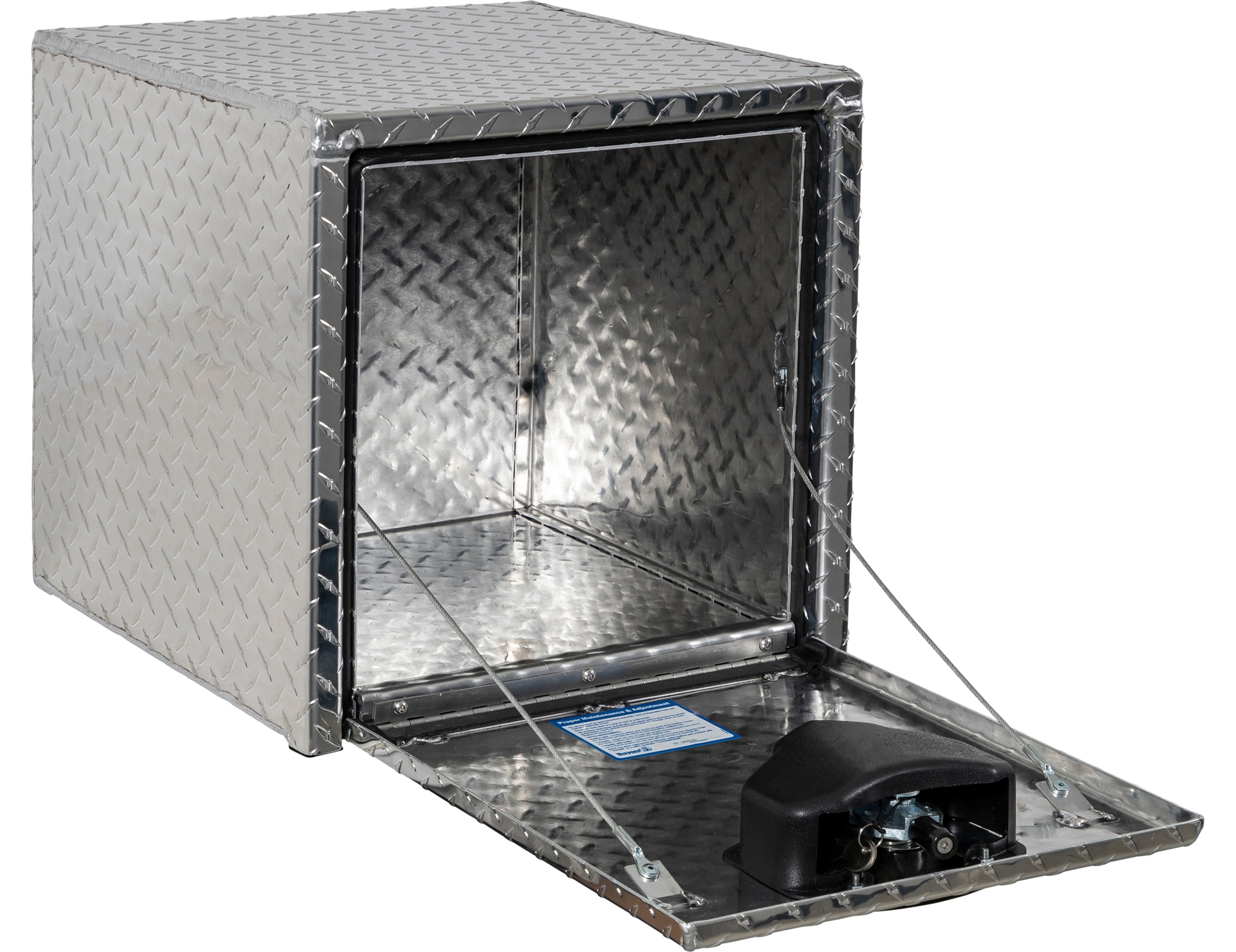 Caja de herramientas de aluminio para camión debajo del cuerpo de 18 pulgadas x 18 pulgadas x 18 pulgadas de Buyers Products