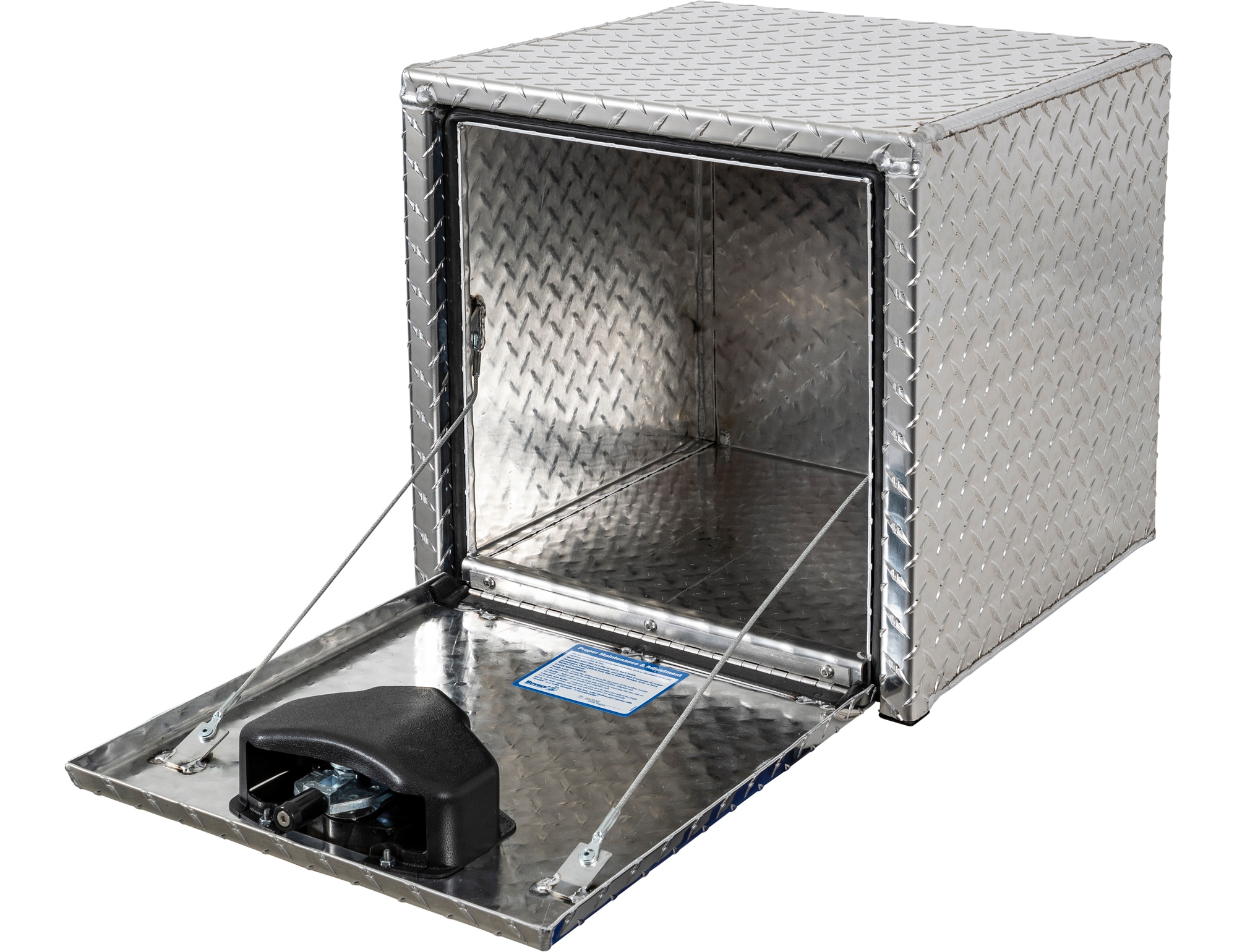 Caja de herramientas de aluminio para camión debajo del cuerpo de 18 pulgadas x 18 pulgadas x 18 pulgadas de Buyers Products