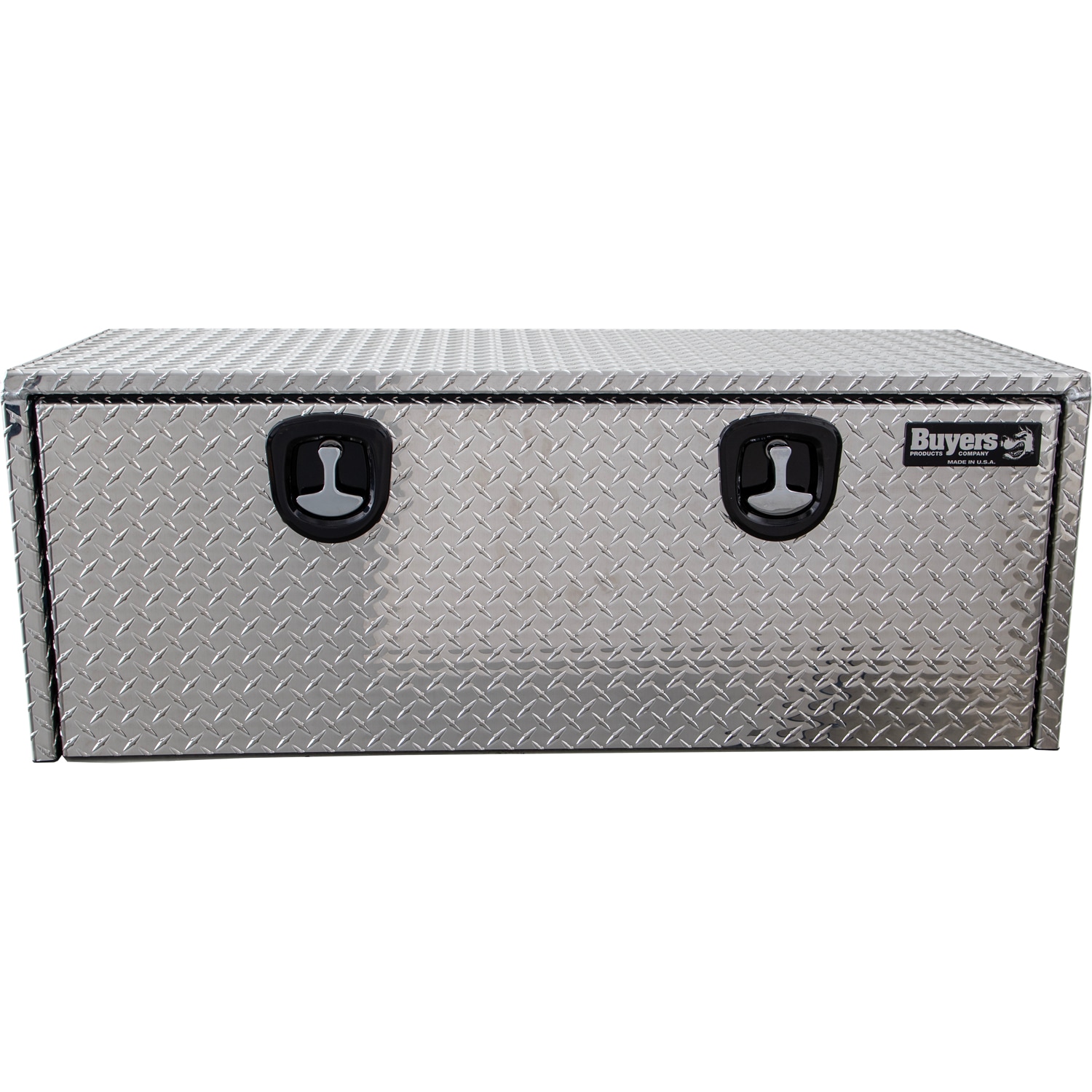 Caja de herramientas para camioneta debajo del chasis de aluminio de 48 pulgadas x 18 pulgadas x 18 pulgadas de Buyers Products