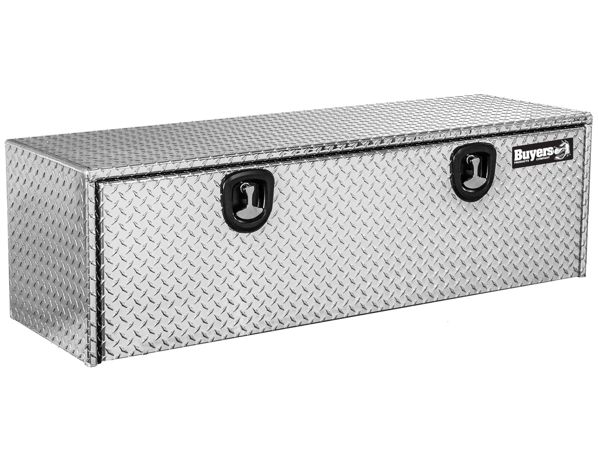 Caja de herramientas para camioneta debajo del chasis de aluminio de 48 pulgadas x 18 pulgadas x 18 pulgadas de Buyers Products