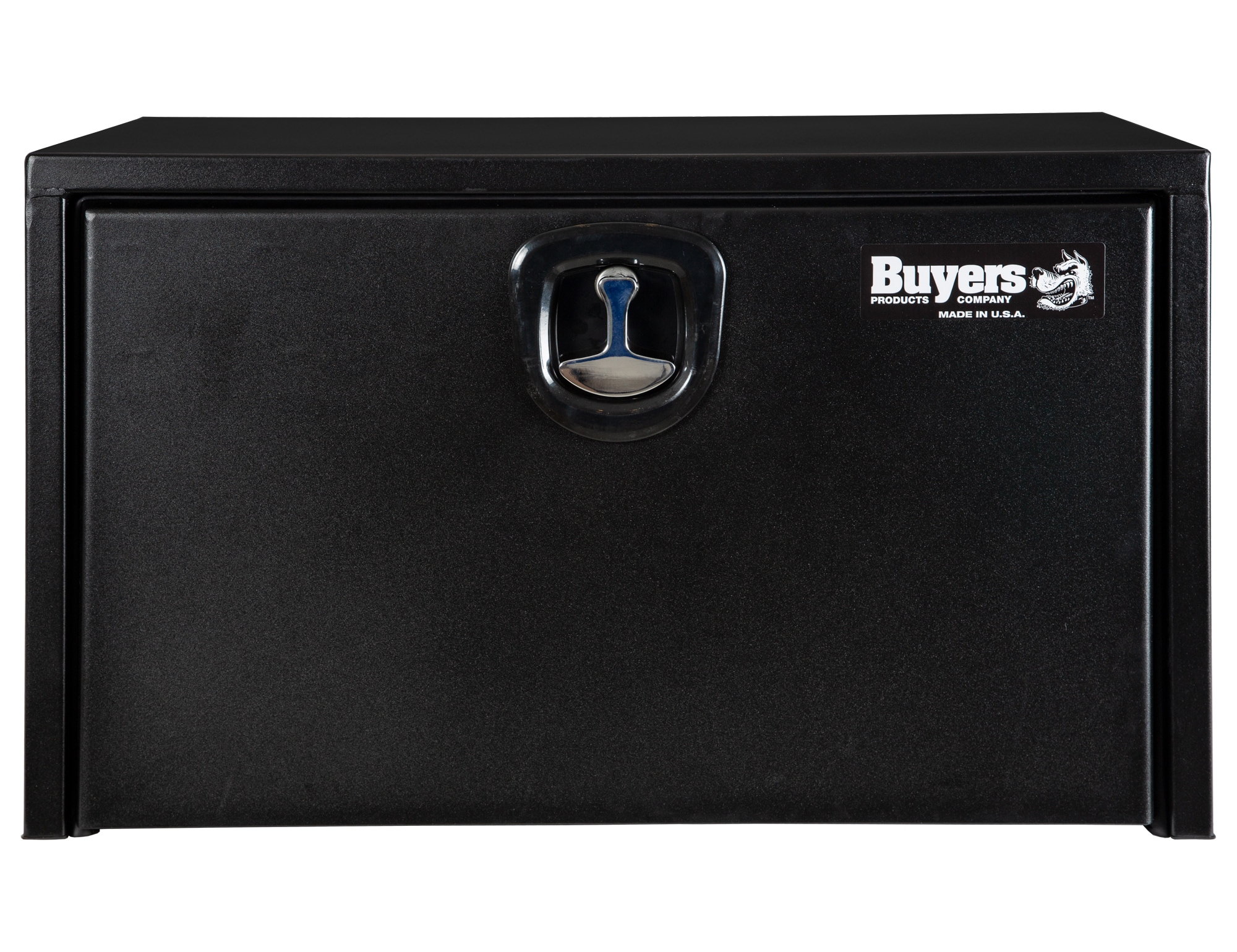 Caja de herramientas de acero negro para camión de 30 pulgadas x 18 pulgadas x 18 pulgadas de Buyers Products