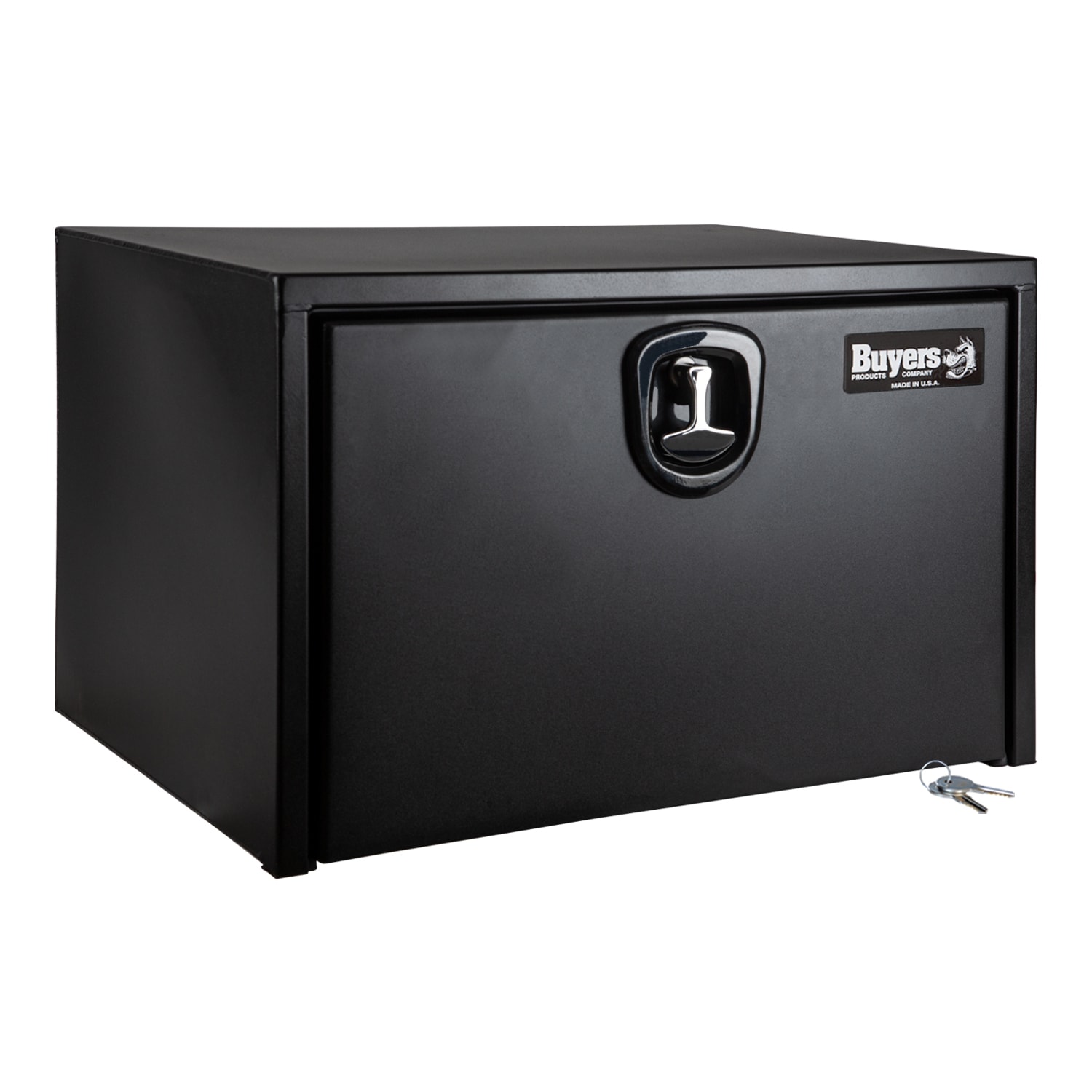 Caja de herramientas de acero negro para camión de 30 pulgadas x 18 pulgadas x 18 pulgadas de Buyers Products