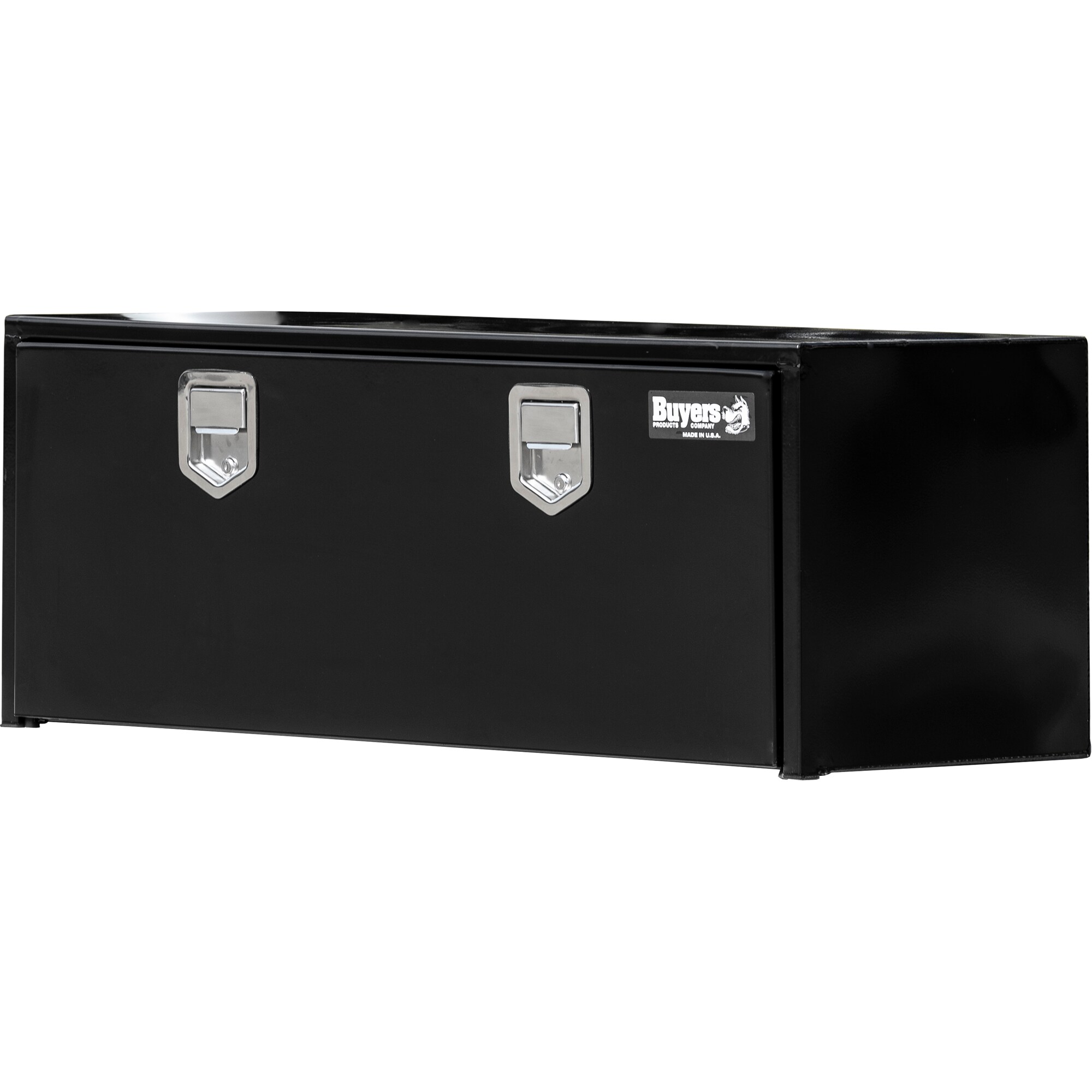 Caja de herramientas para camión bajo de acero negro de 48 pulgadas x 18 pulgadas x 18 pulgadas de Buyers Products