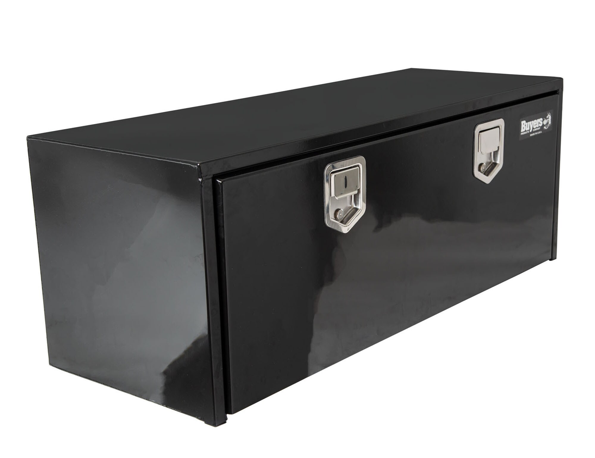 Caja de herramientas para camión bajo de acero negro de 48 pulgadas x 18 pulgadas x 18 pulgadas de Buyers Products