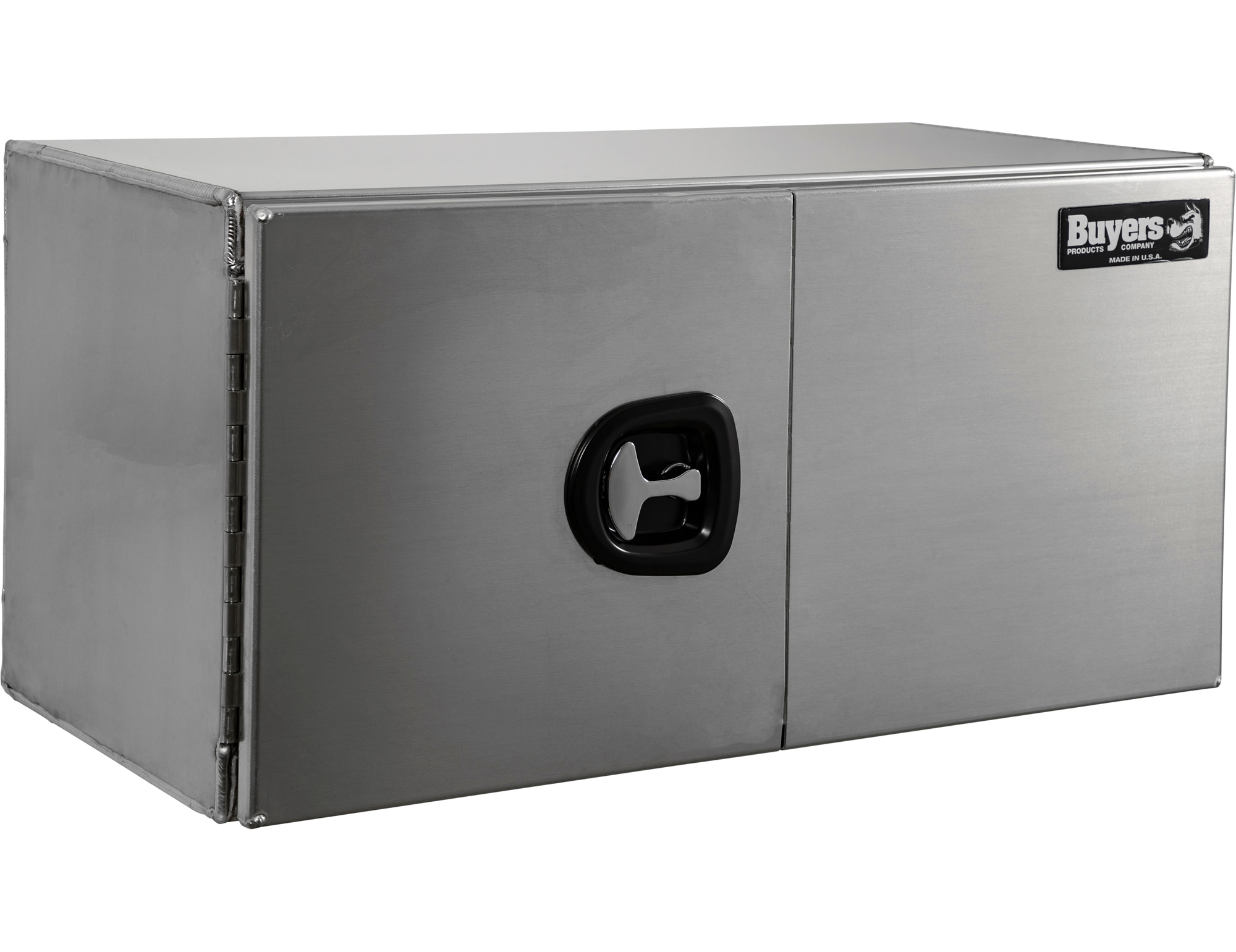 Caja de herramientas para camión de aluminio liso de 36 pulgadas x 18 pulgadas x 18 pulgadas de Buyers Products