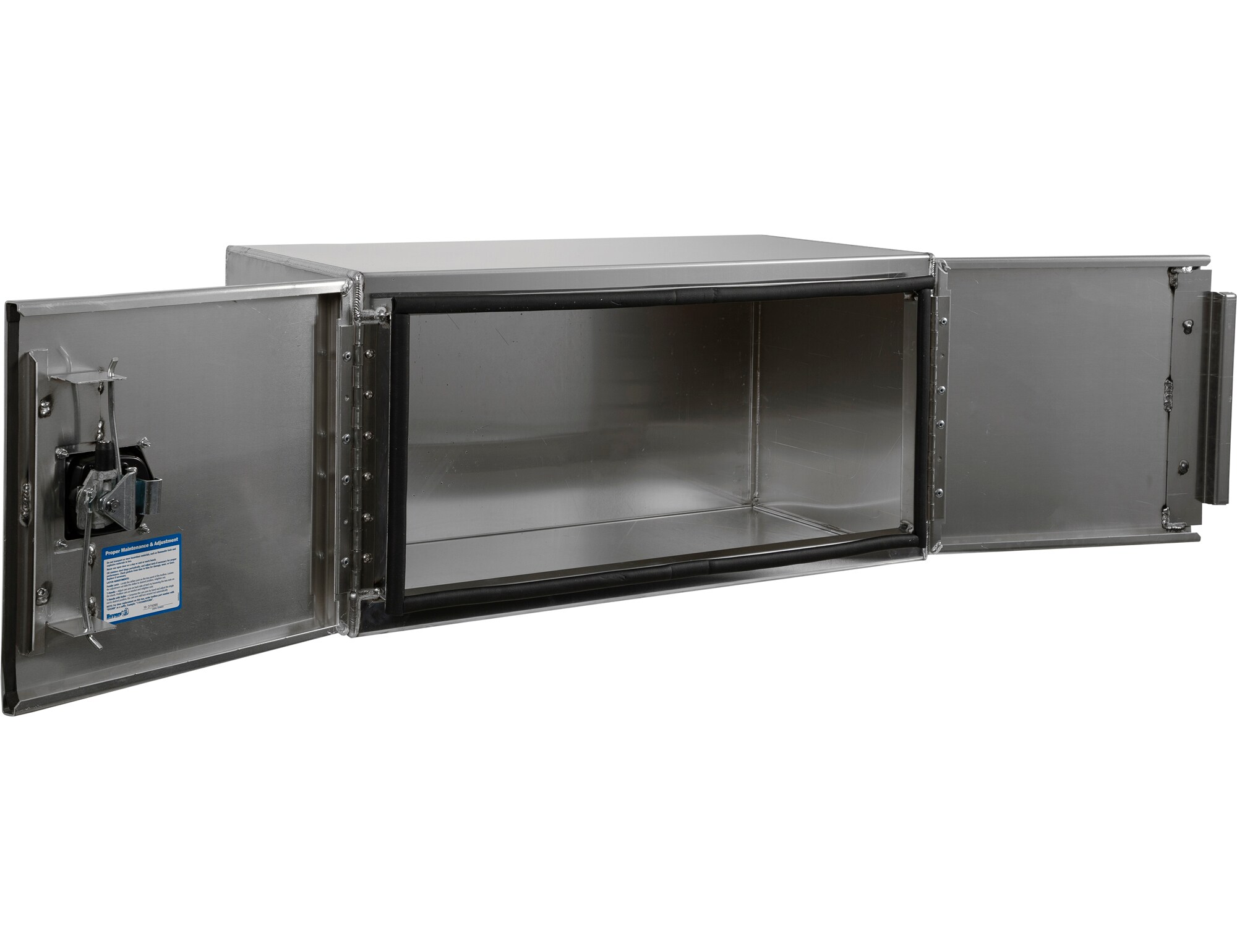 Caja de herramientas para camión de aluminio liso de 36 pulgadas x 18 pulgadas x 18 pulgadas de Buyers Products