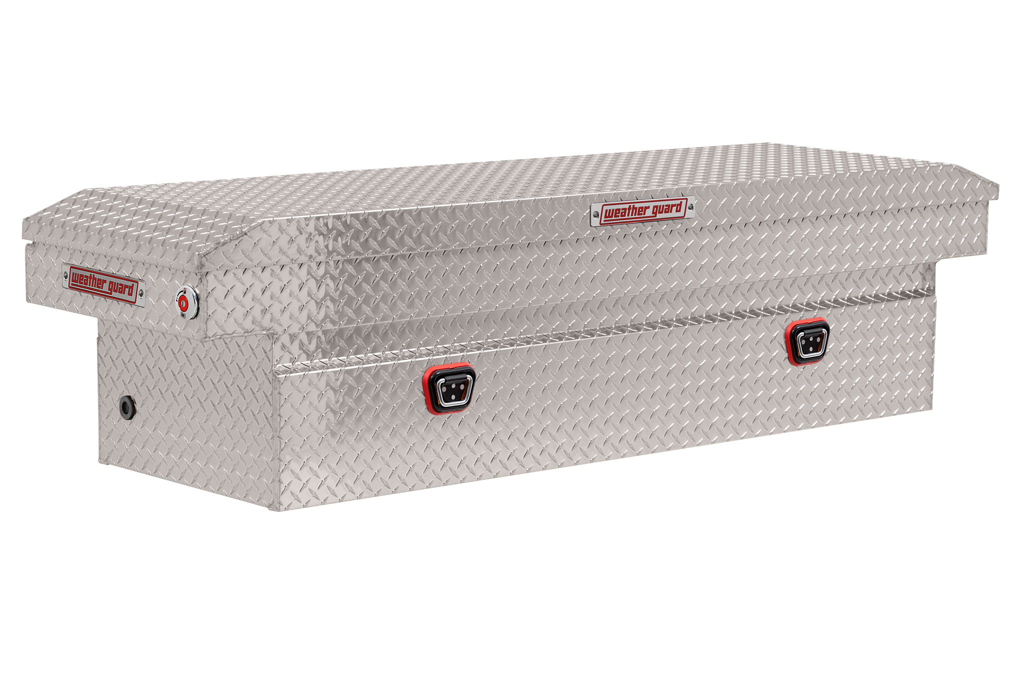 Caja de herramientas para camioneta cruzada de aluminio de 72 pulgadas x 20 pulgadas x 18 pulgadas de WEATHER GUARD