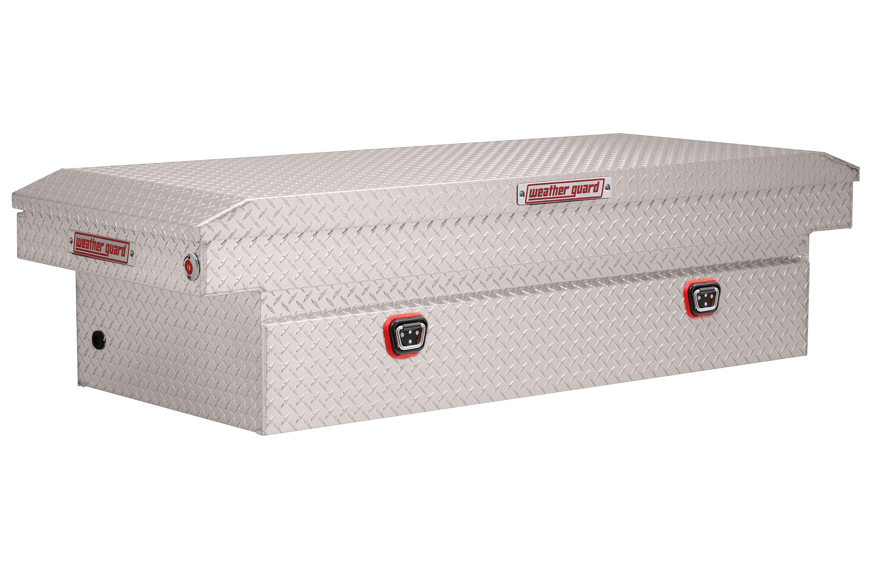 Caja de herramientas crossover de aluminio Weather Guard de 72 pulgadas x 27.5 pulgadas x 18 pulgadas