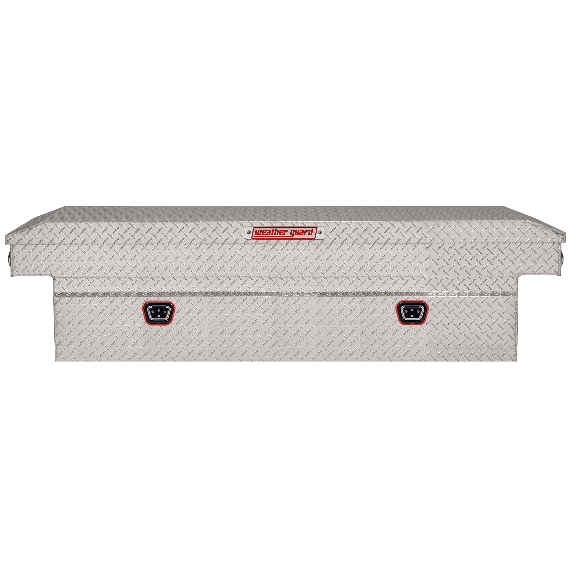 Caja de herramientas crossover de aluminio Weather Guard de 72 pulgadas x 27.5 pulgadas x 18 pulgadas
