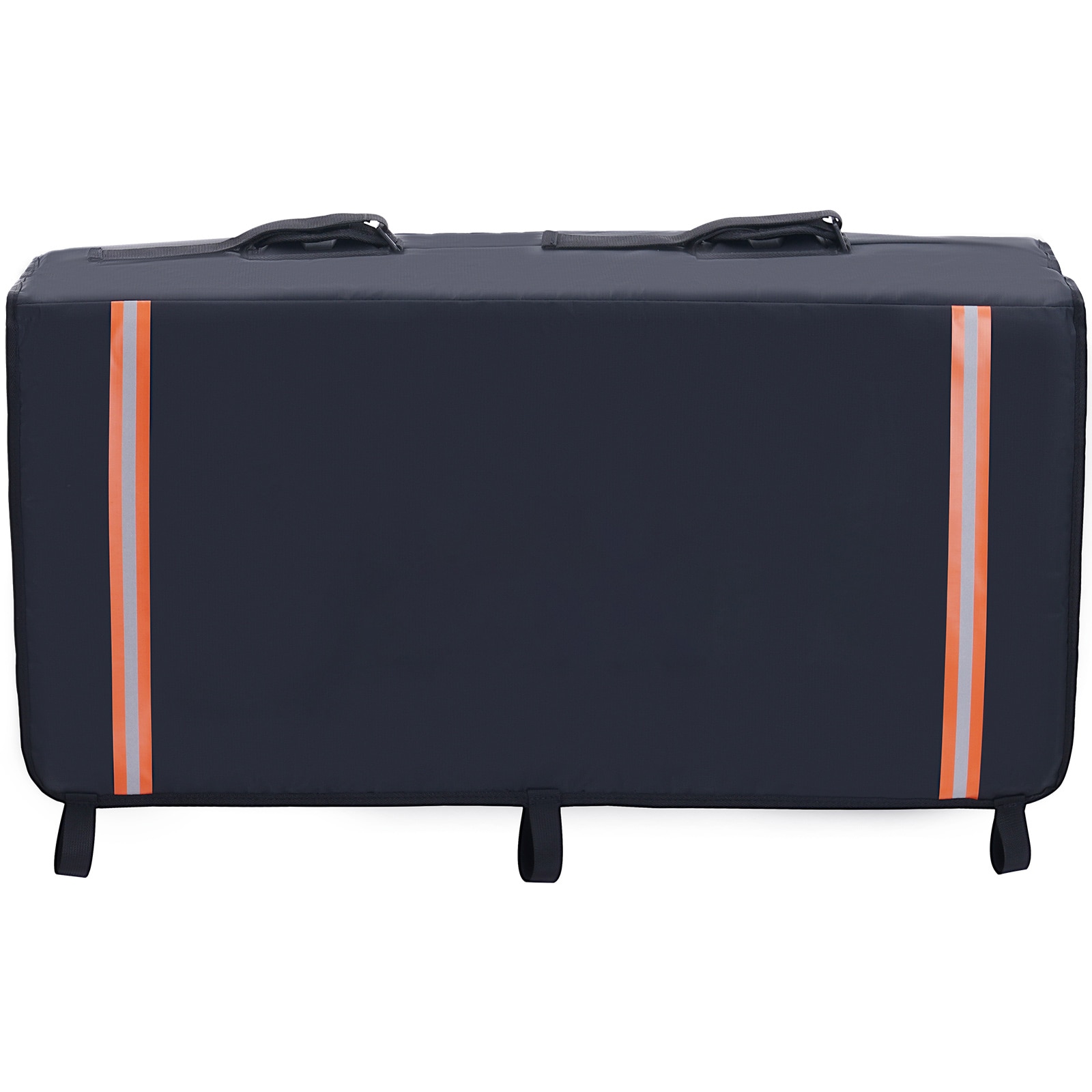 Protector de Cola para Bicicletas VEVOR, Pad para Portón Trasero de Camioneta de 33 pulgadas para Transportar 2 Bicicletas de Montaña, Pad de Protección con Franjas Reflectantes y Bolsillo para Herramientas, Pad Universal para Camionetas Pequeñas tipo Pick-up.