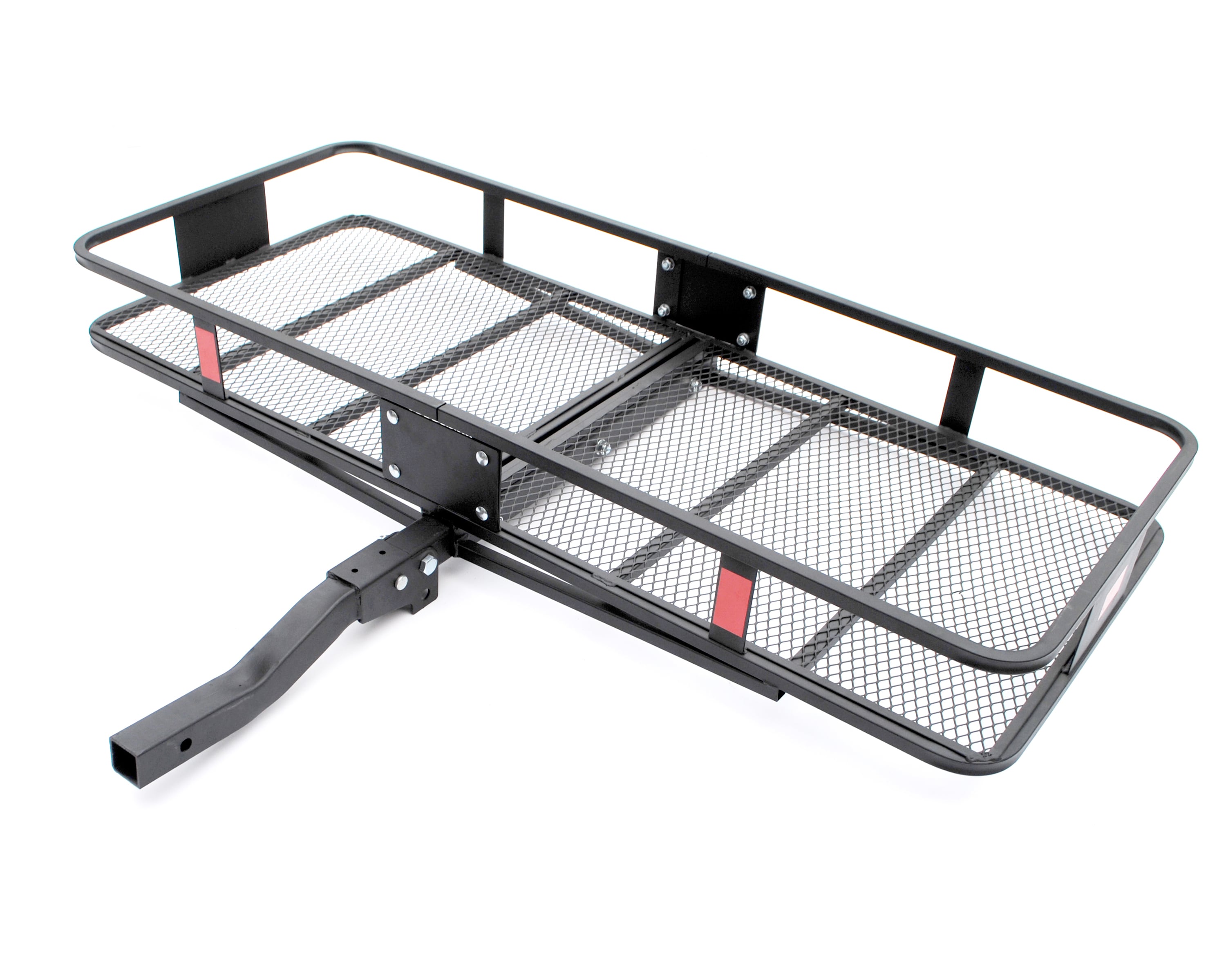 Portaequipajes de enganche Rockland de 60 x 24 pulgadas - Canasta de carga de enganche de acero de 60 pulgadas de largo, 24 pulgadas de ancho y 6 pulgadas de alto