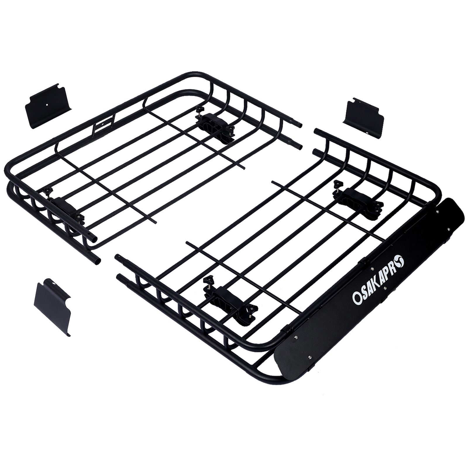 Canasta Portaequipajes para Techo de Automóvil Kahomvis 36 pulgadas L x 46.5 pulgadas A x 4.7 pulgadas H - GH-QP214-105