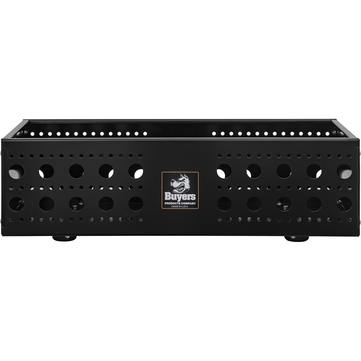 Kit de Canasta de Almacenamiento Multiusos en Negro Brillante de 18x10x36 pulgadas de Buyer Products